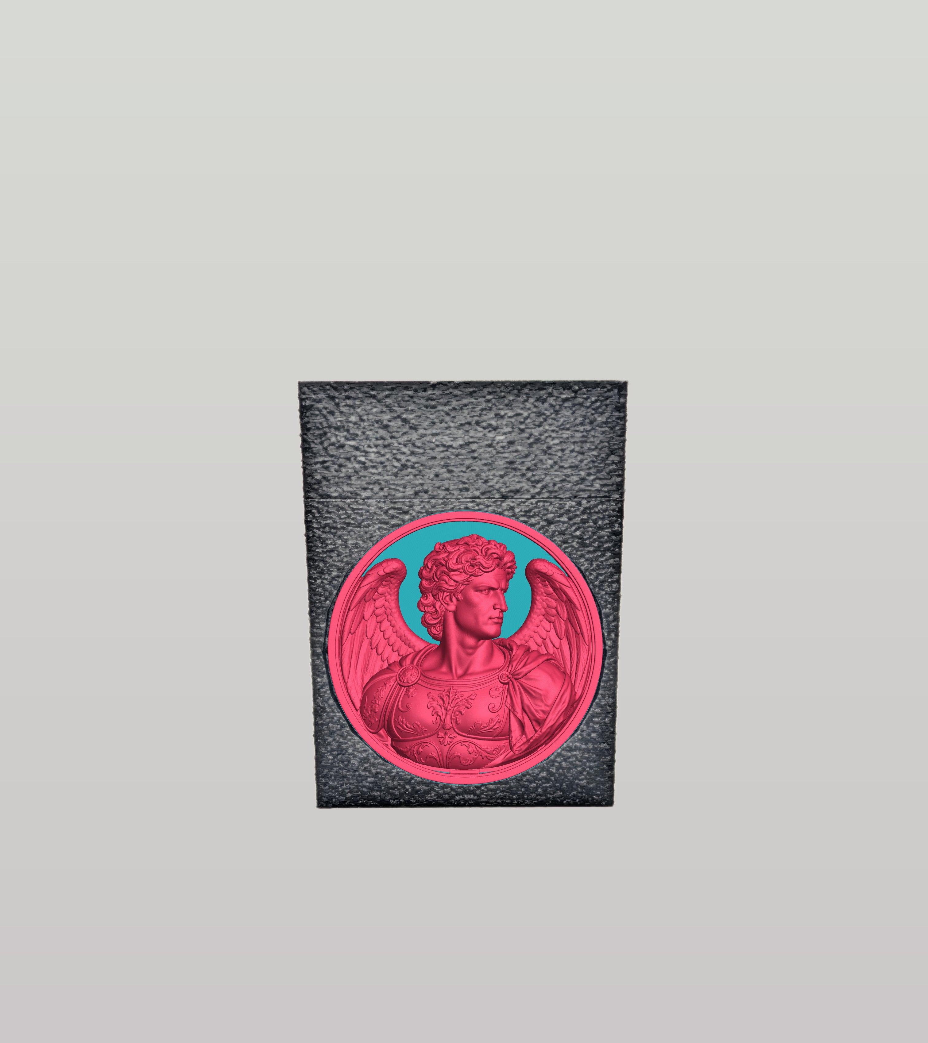 Angel Card Box — Black