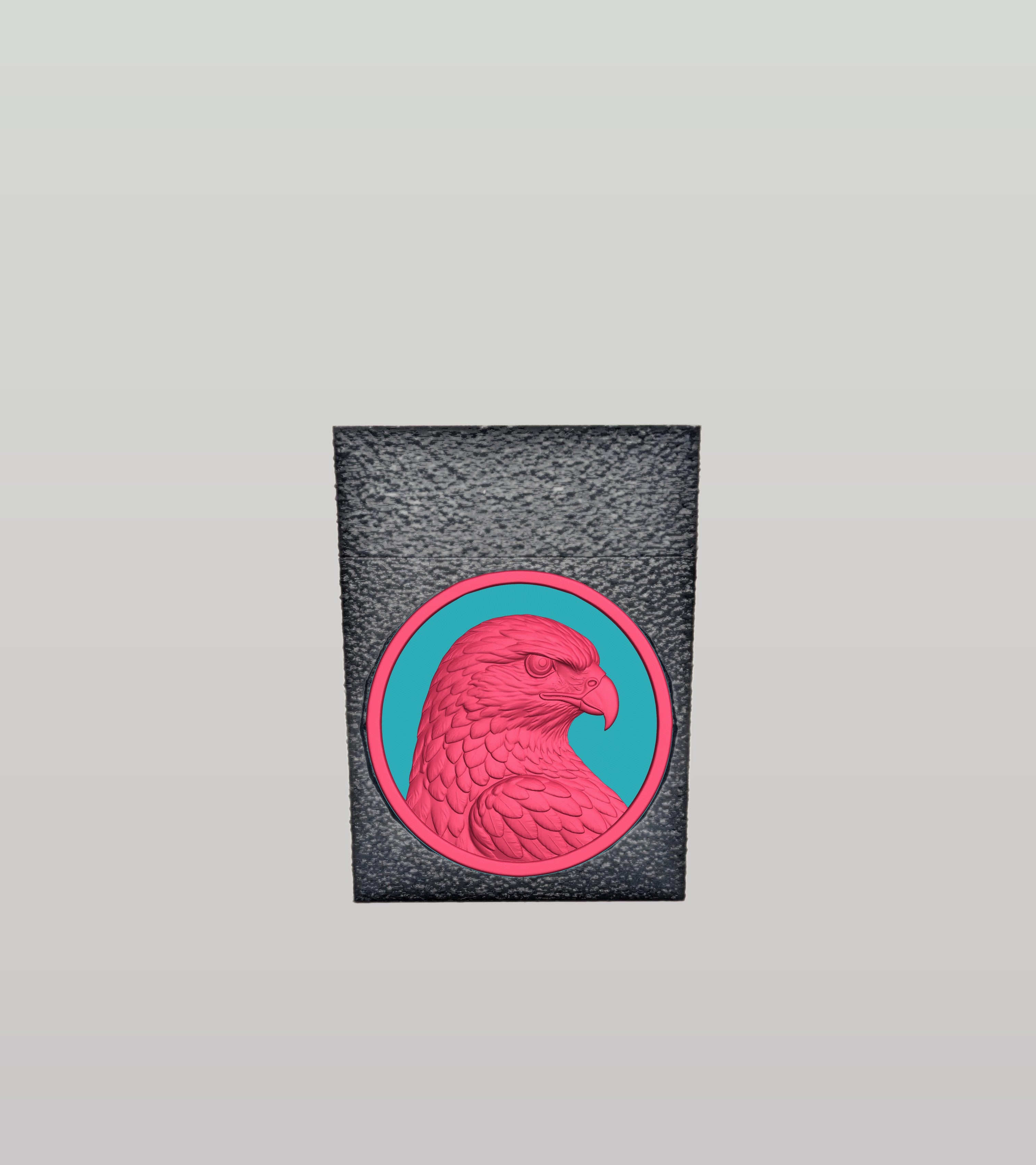 Eagle Card Box — Black