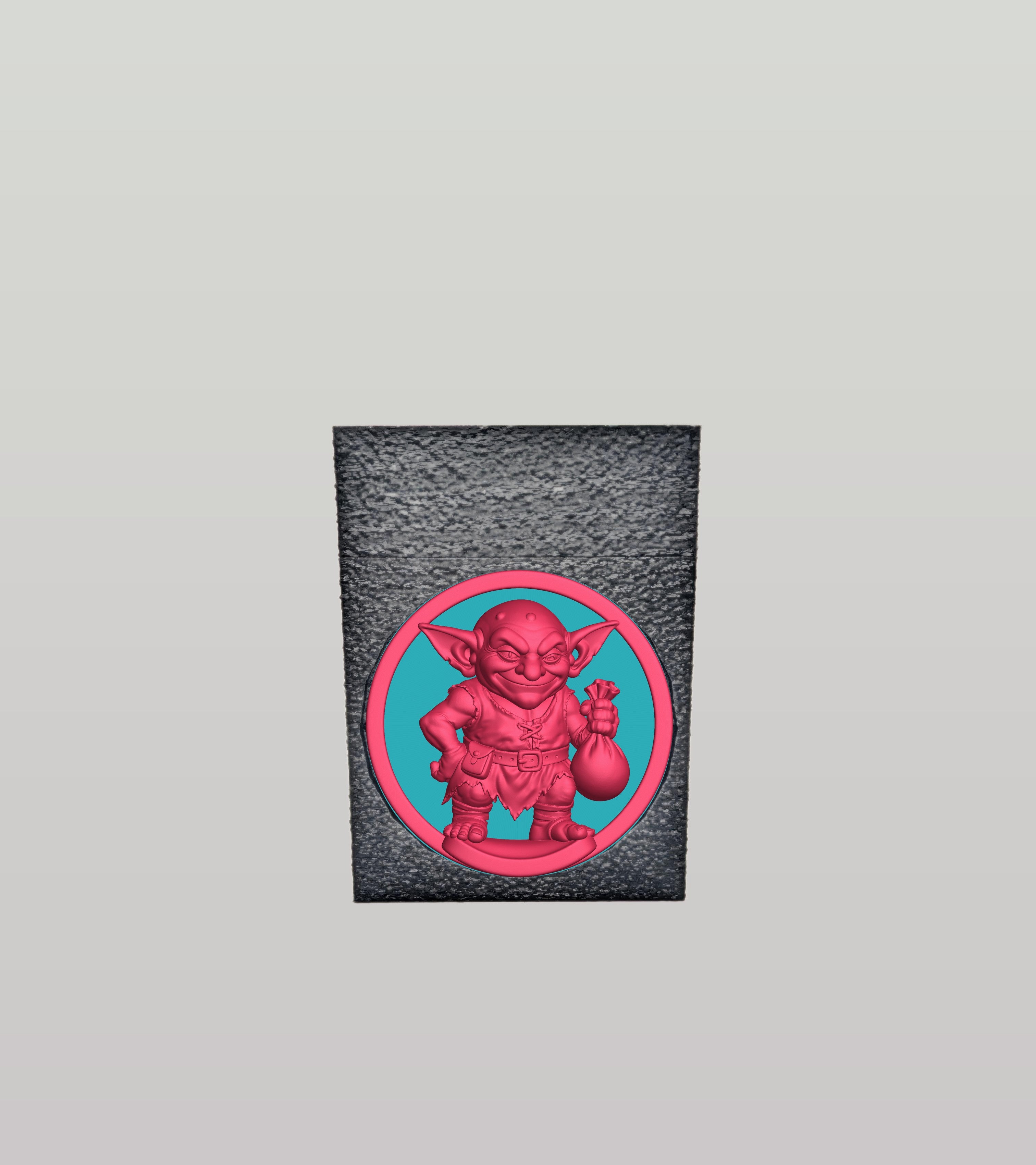Greedy Goblin Card Box — Black