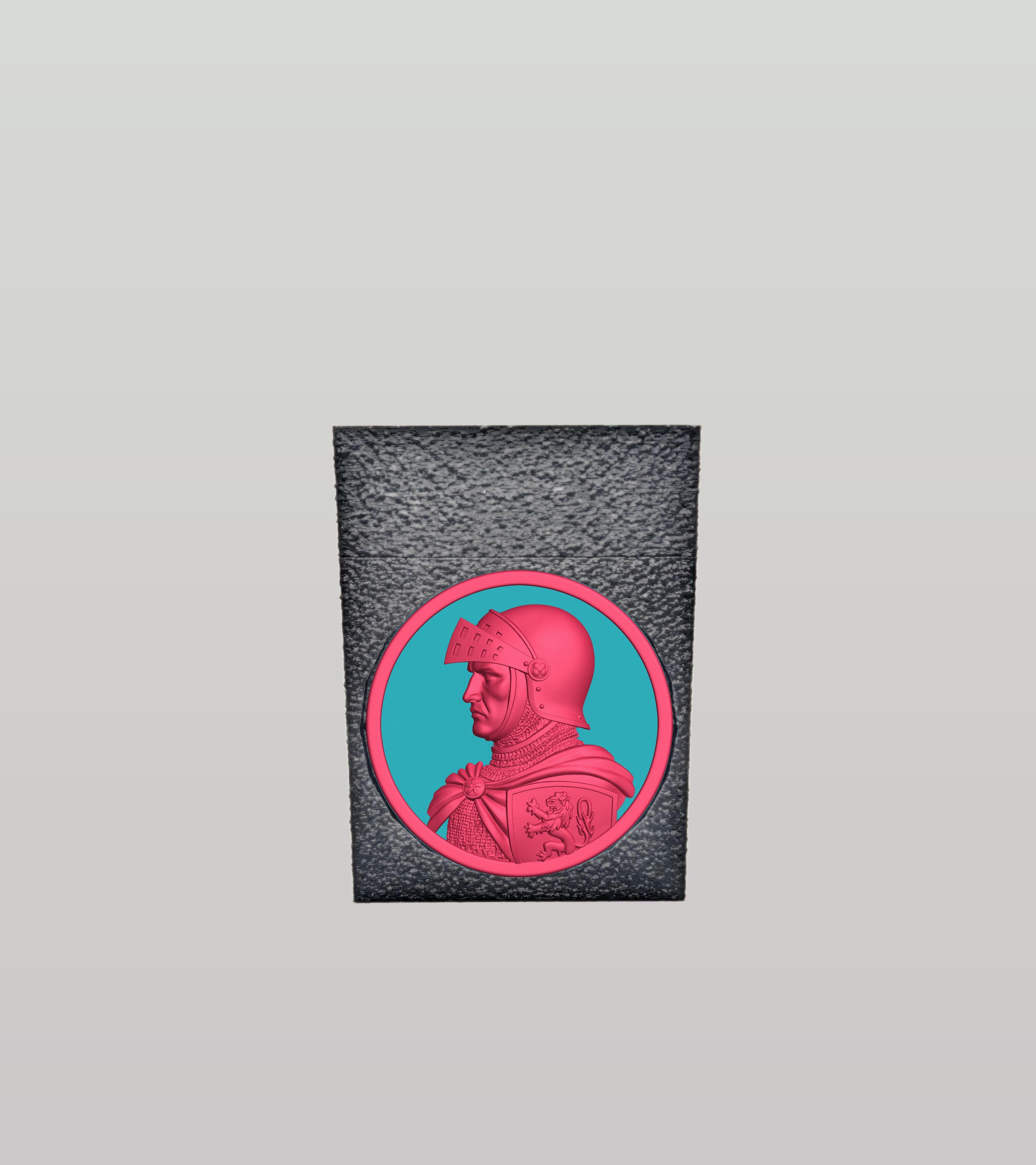 Knight Card Box — Black