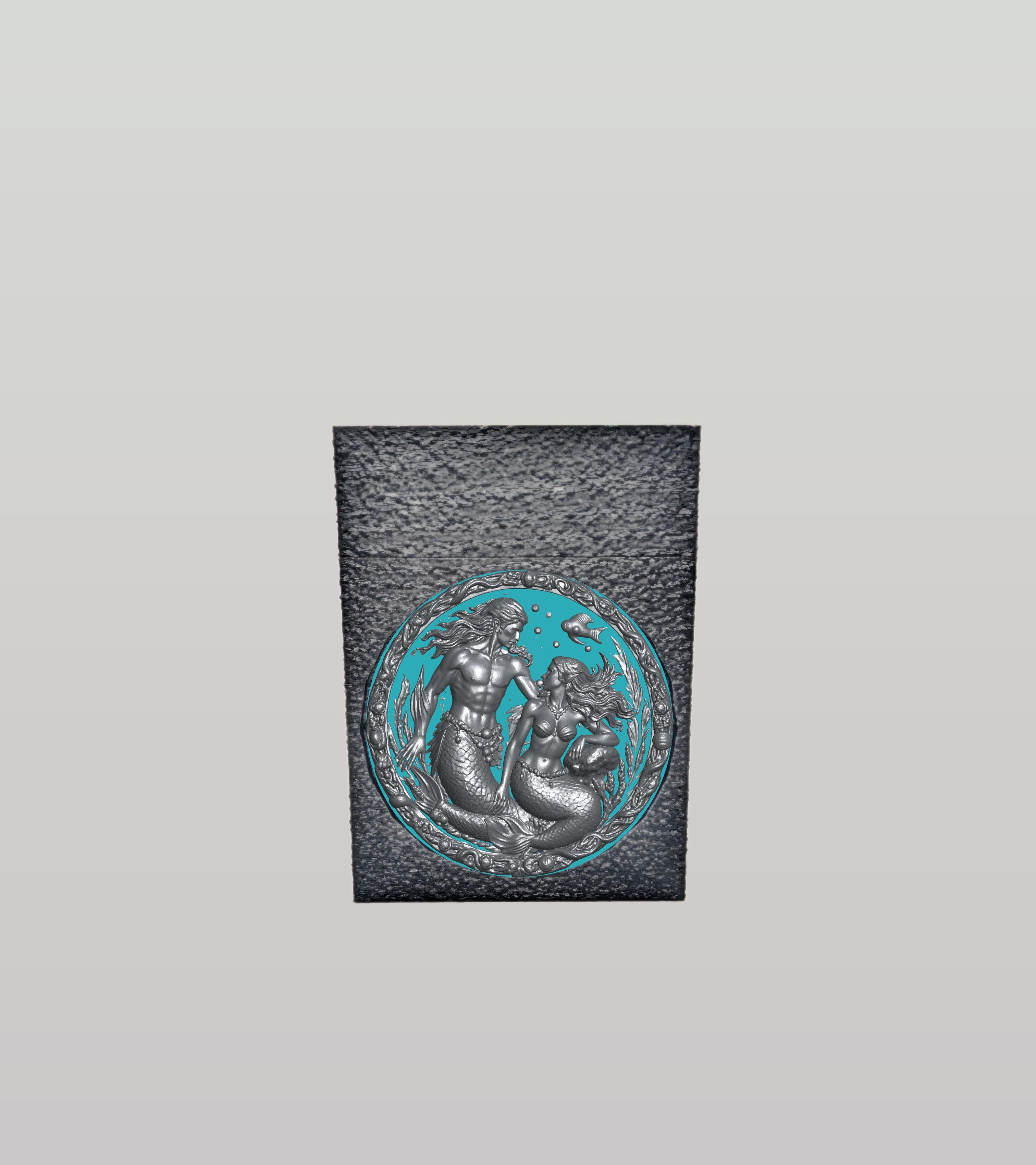 Merfolk Card Box — Black