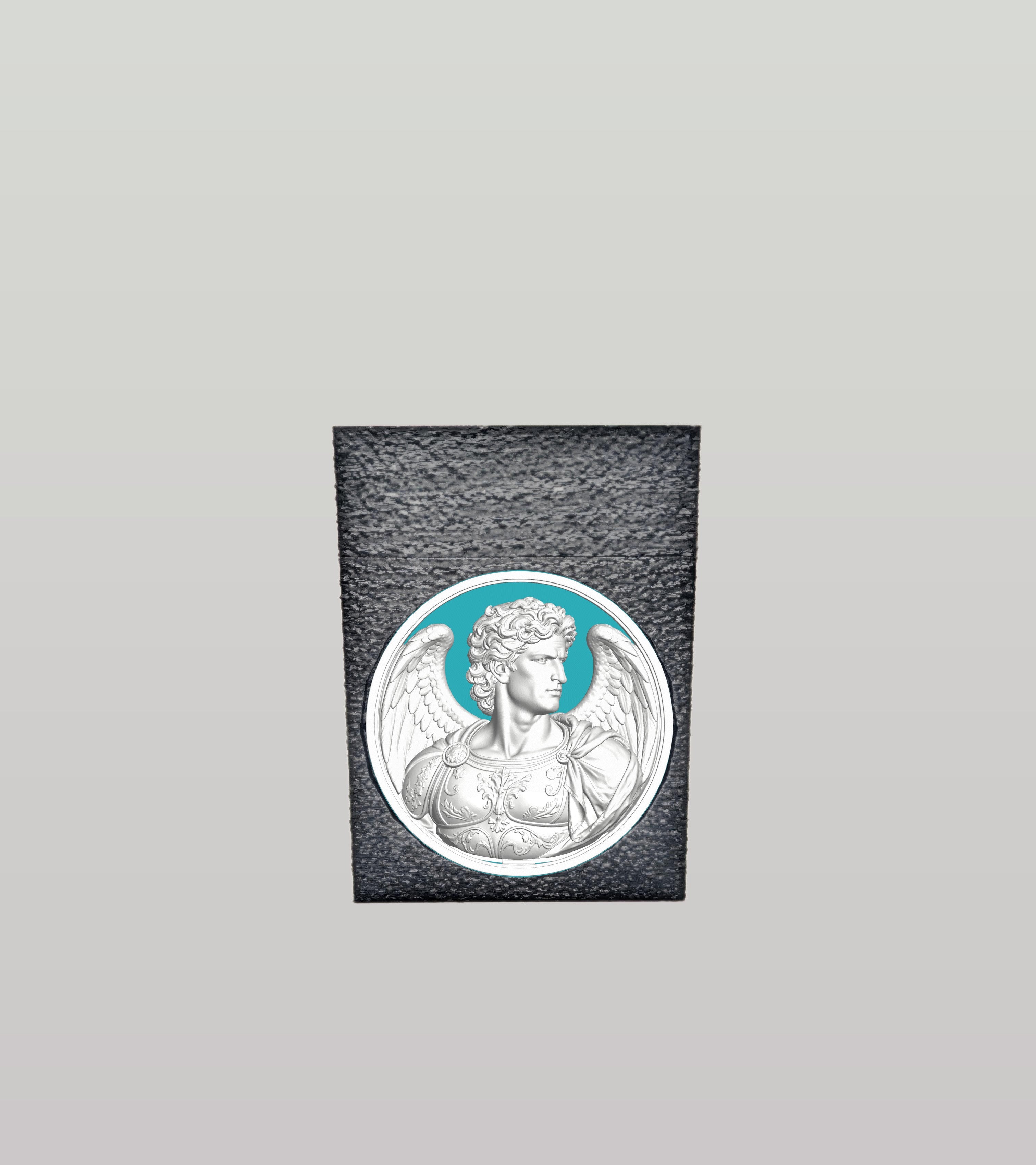 Angel Card Box — Black