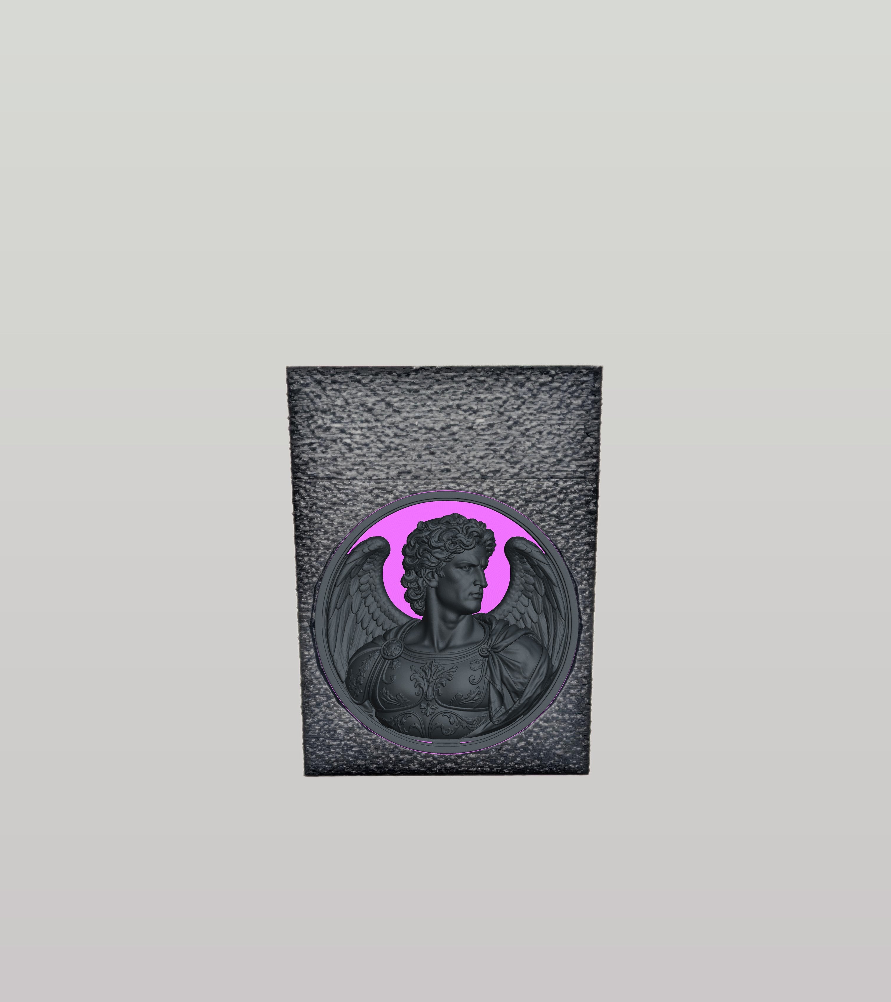 Angel Card Box — Black