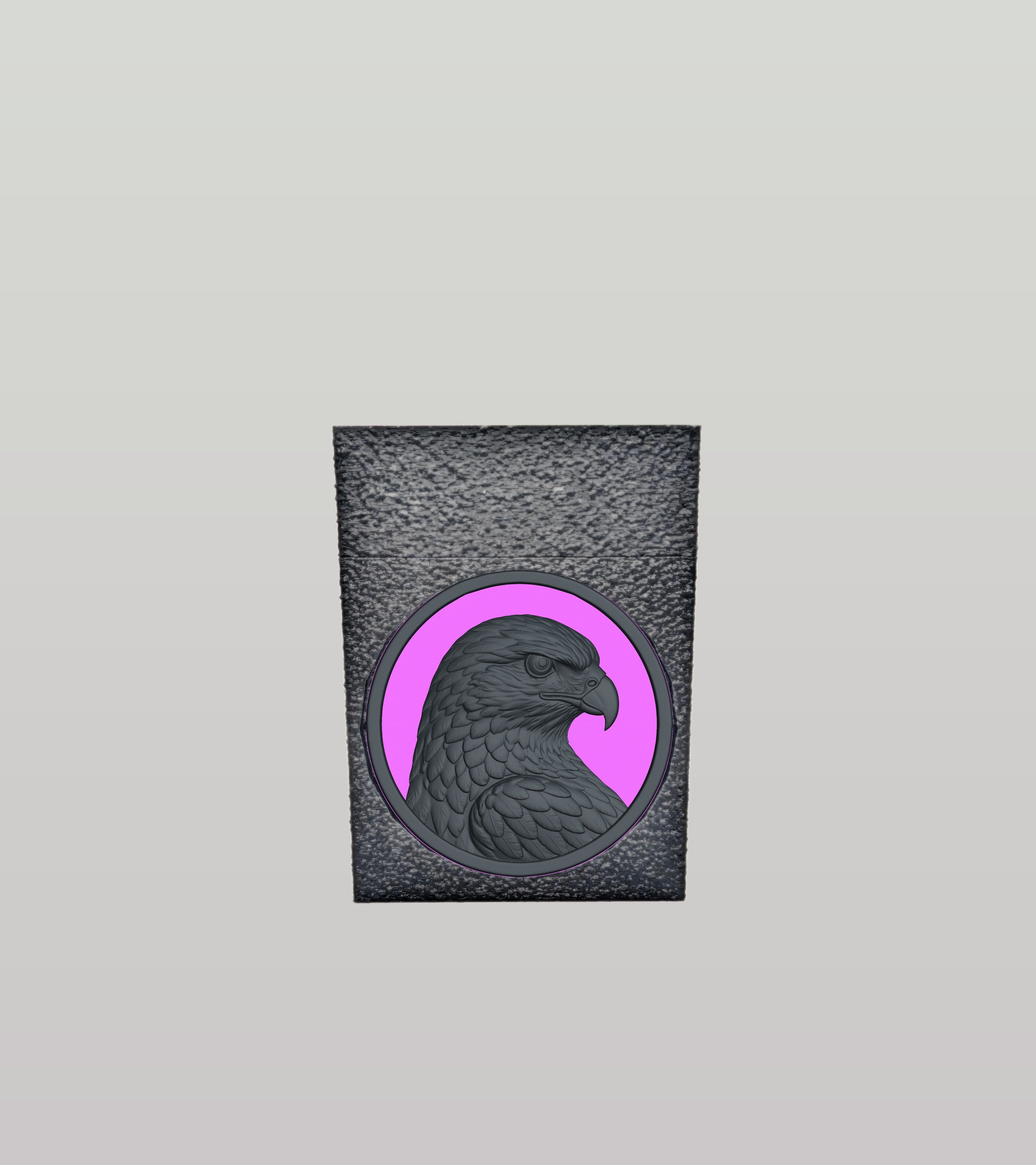 Eagle Card Box — Black