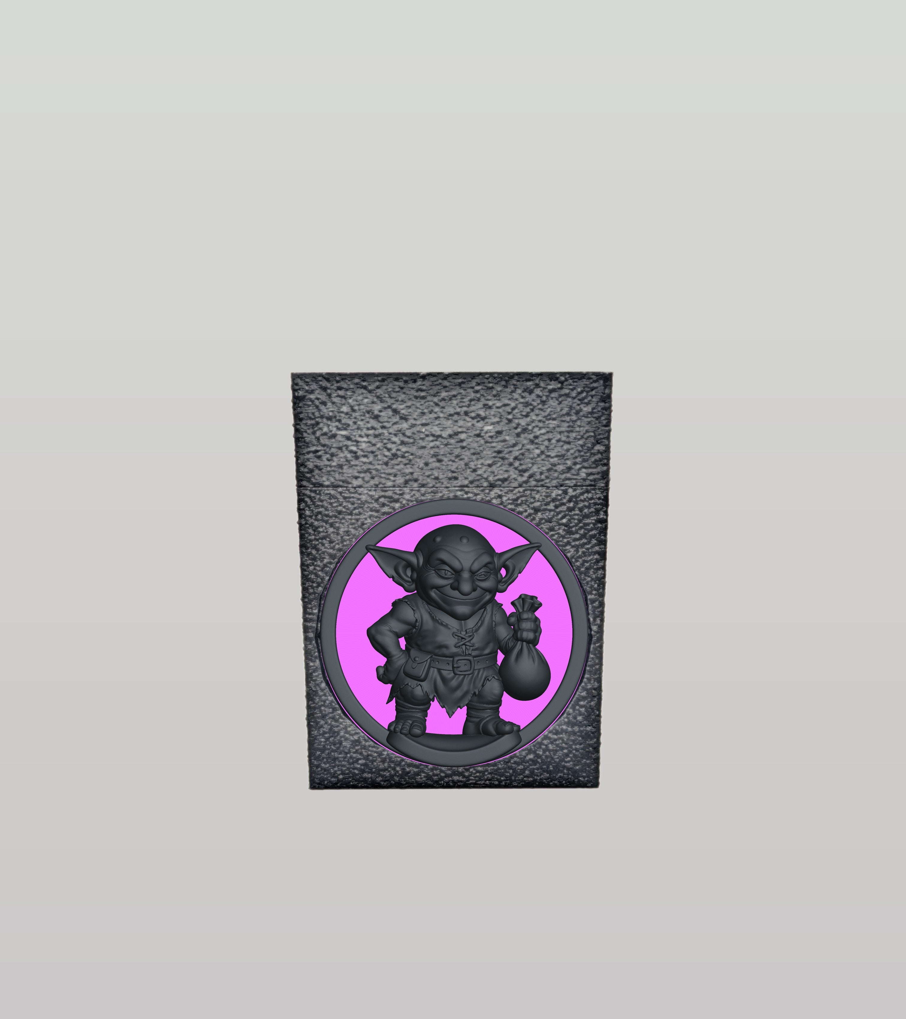 Greedy Goblin Card Box — Black
