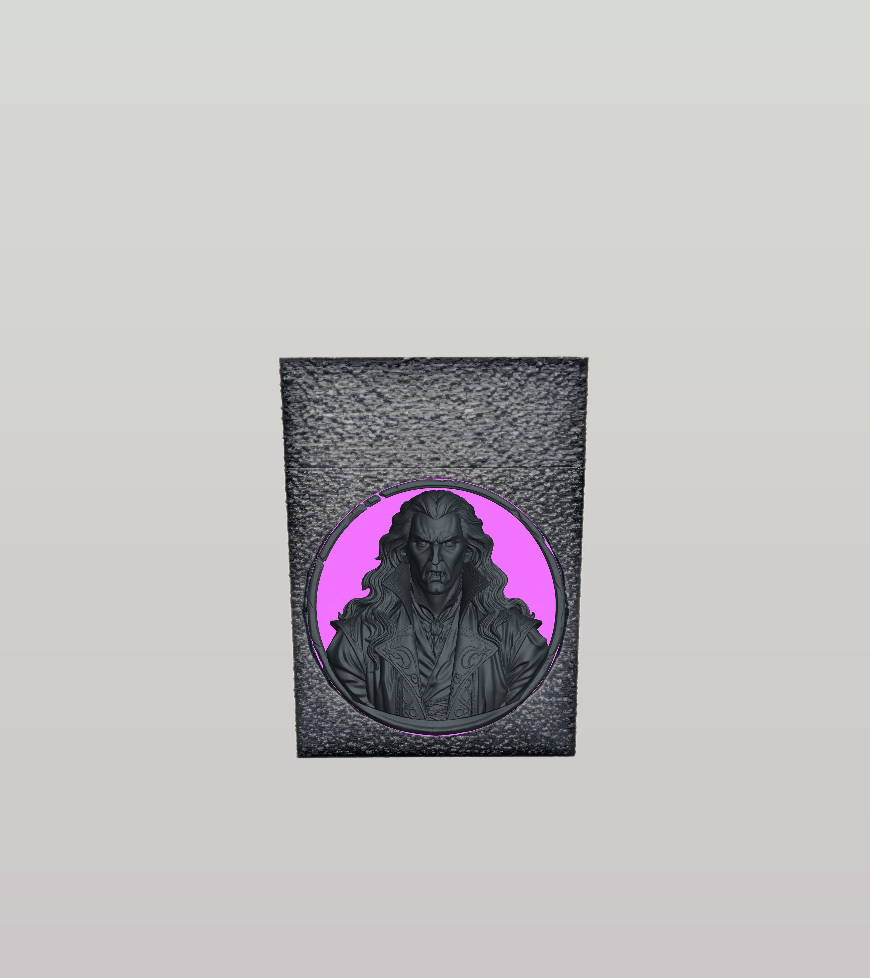 Gothic Vampire Card Box — Black