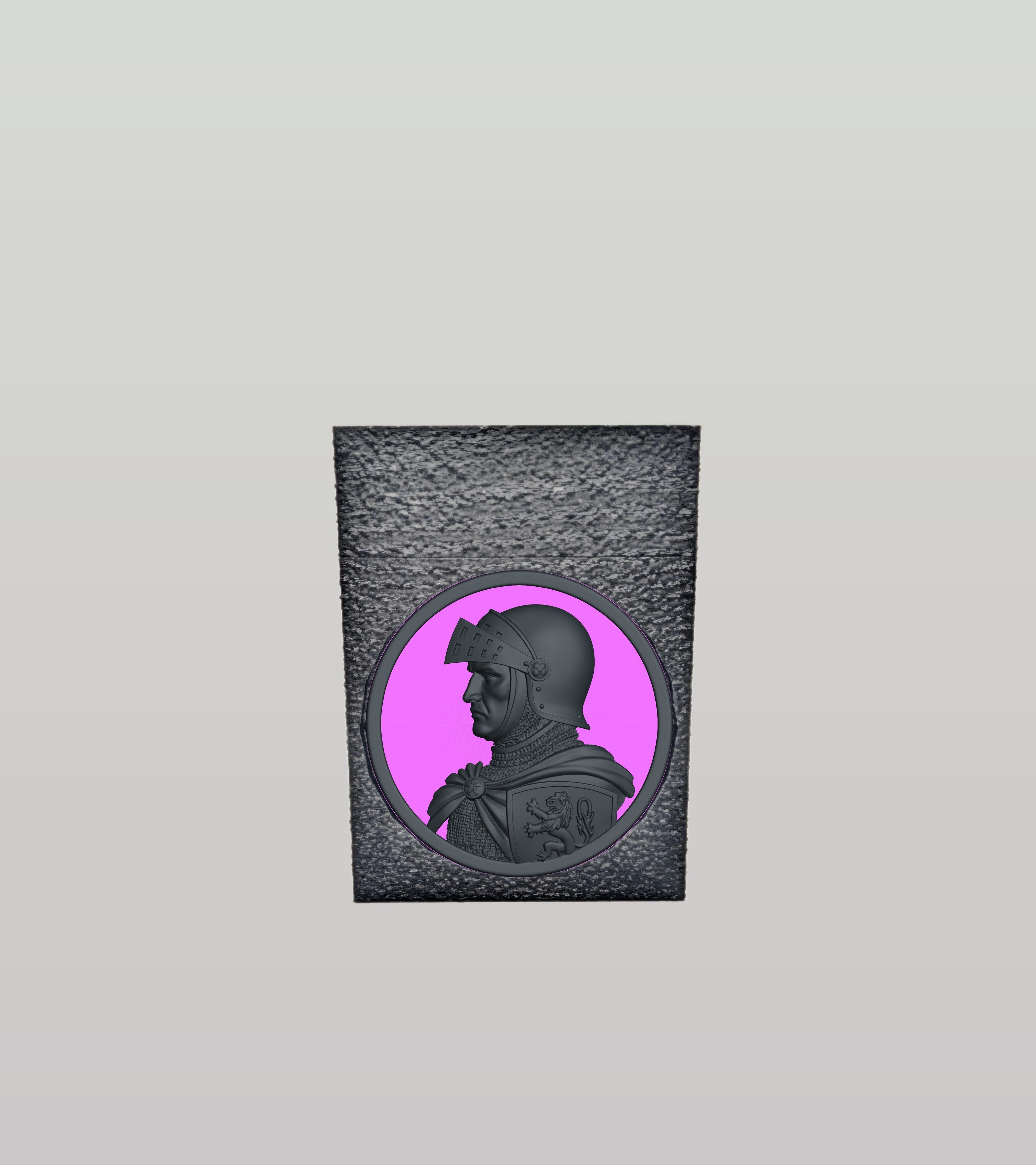 Knight Card Box — Black