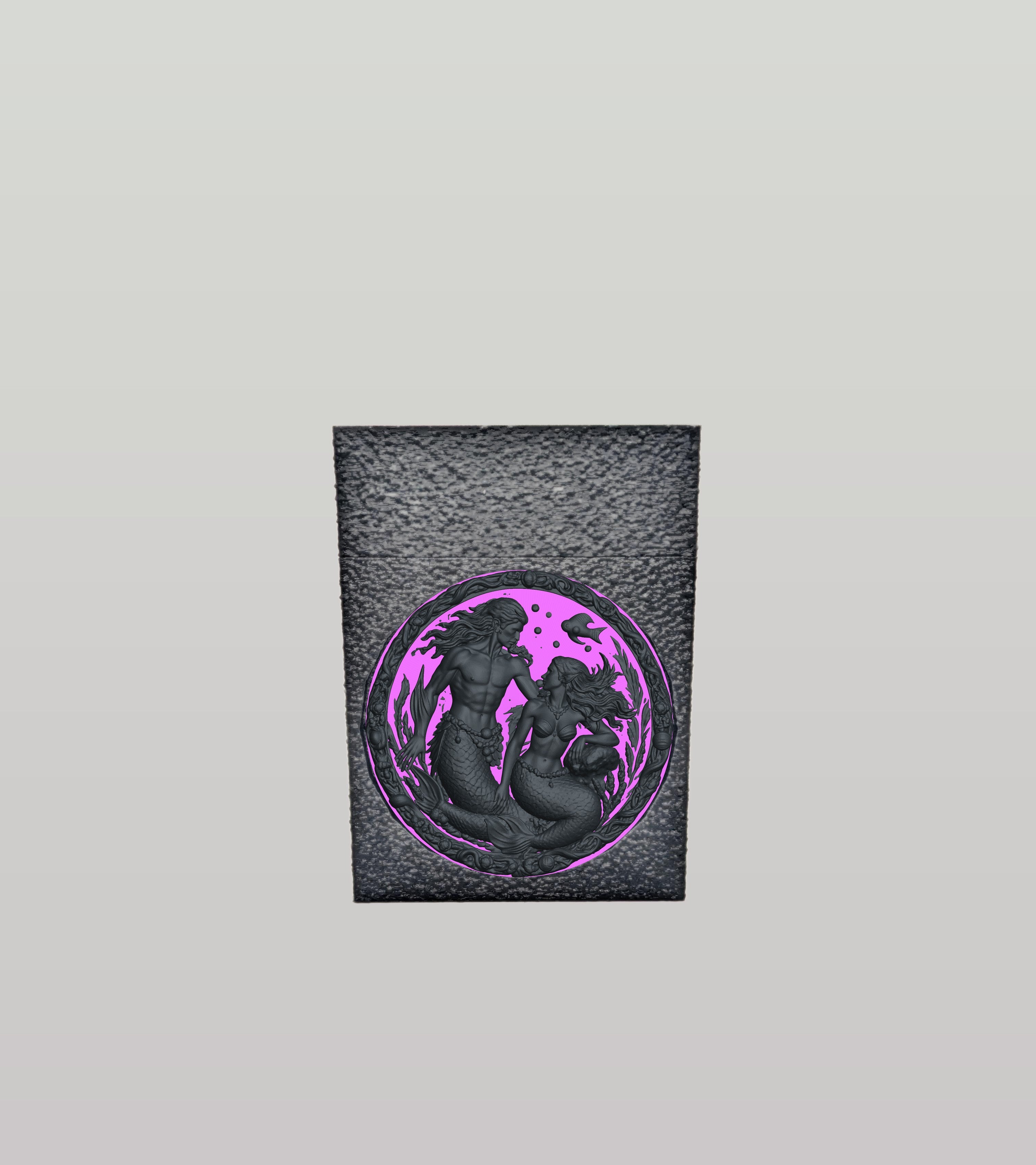 Merfolk Card Box — Black