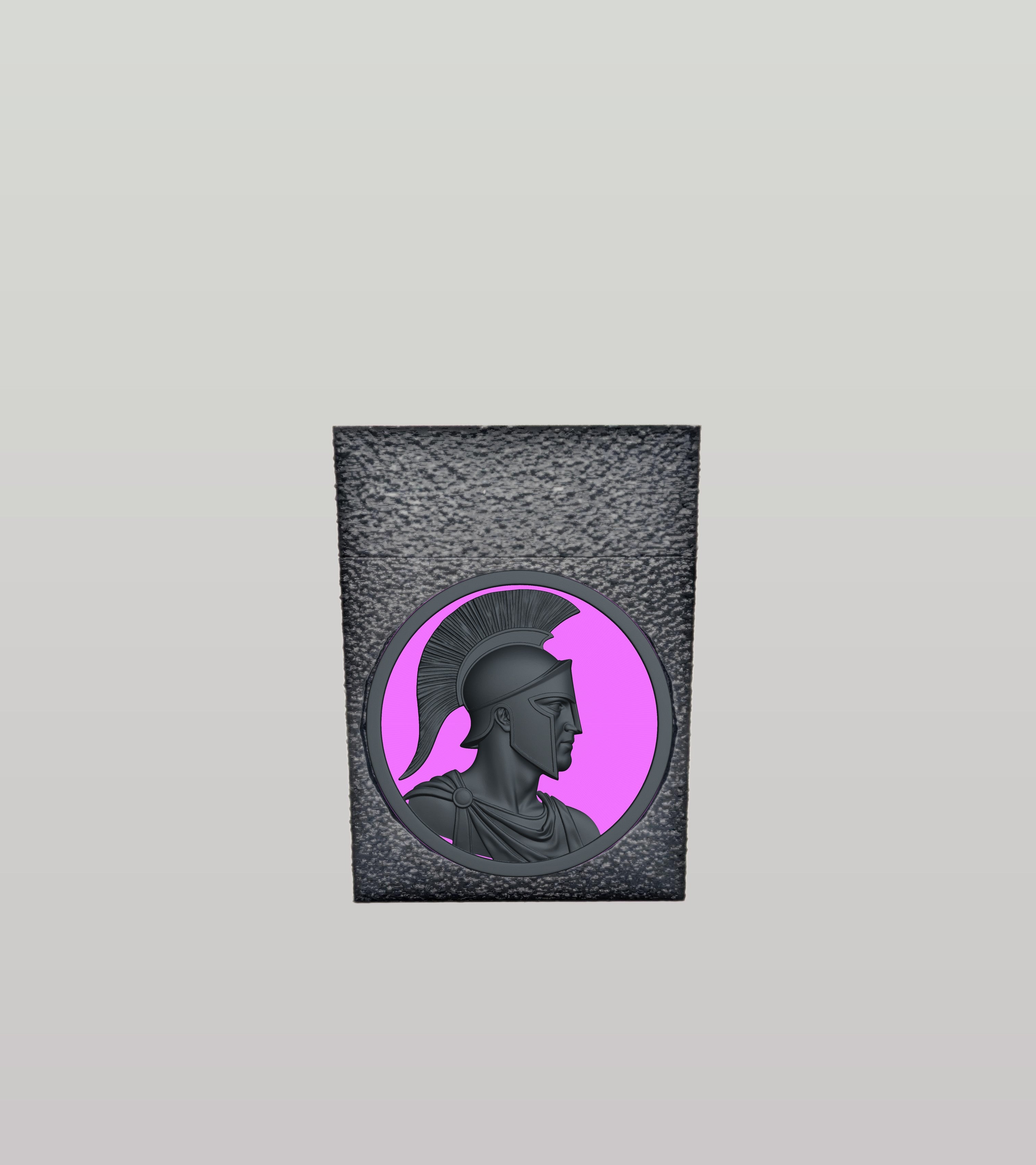 Spartan Card Box — Black