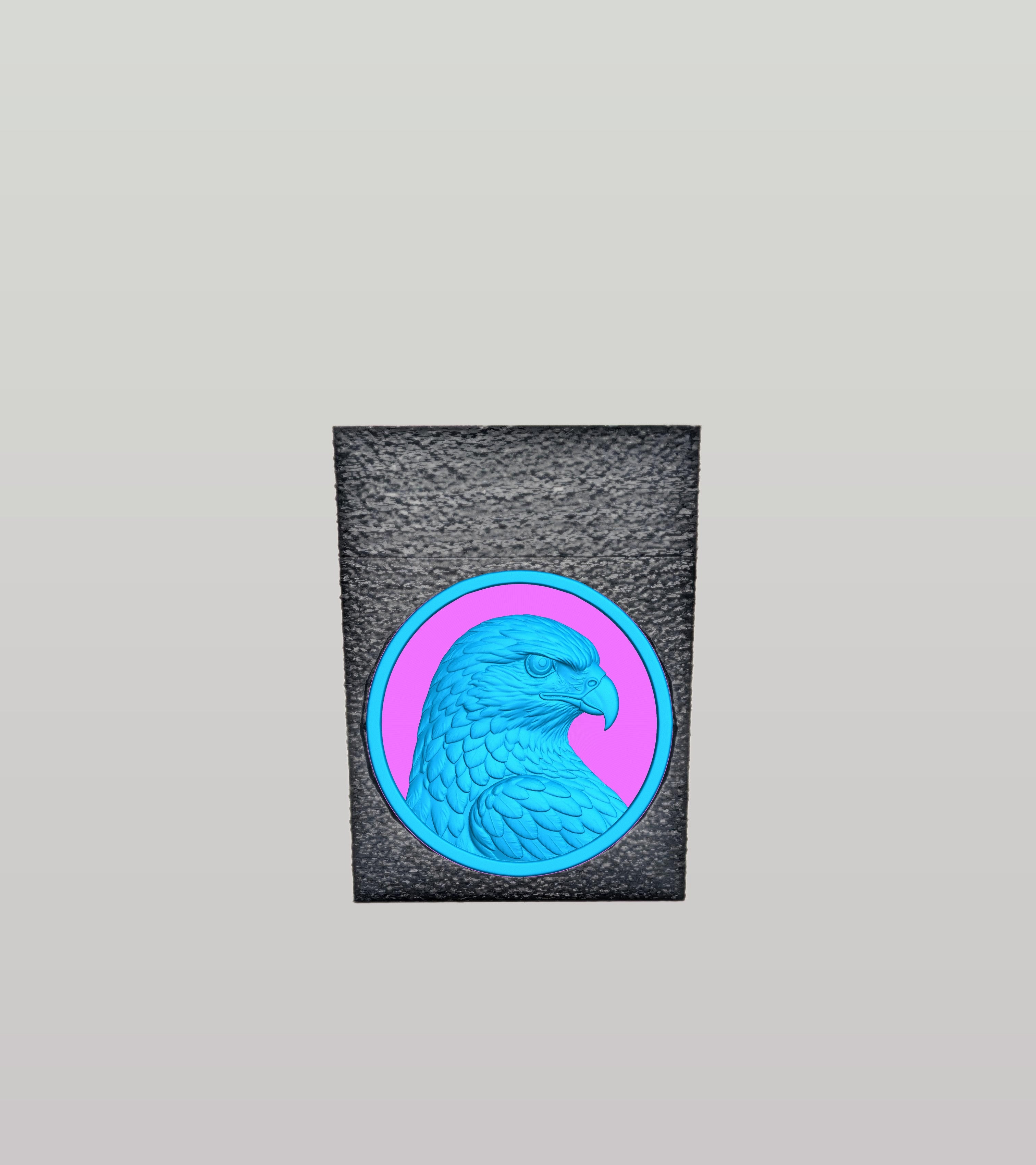Eagle Card Box — Black