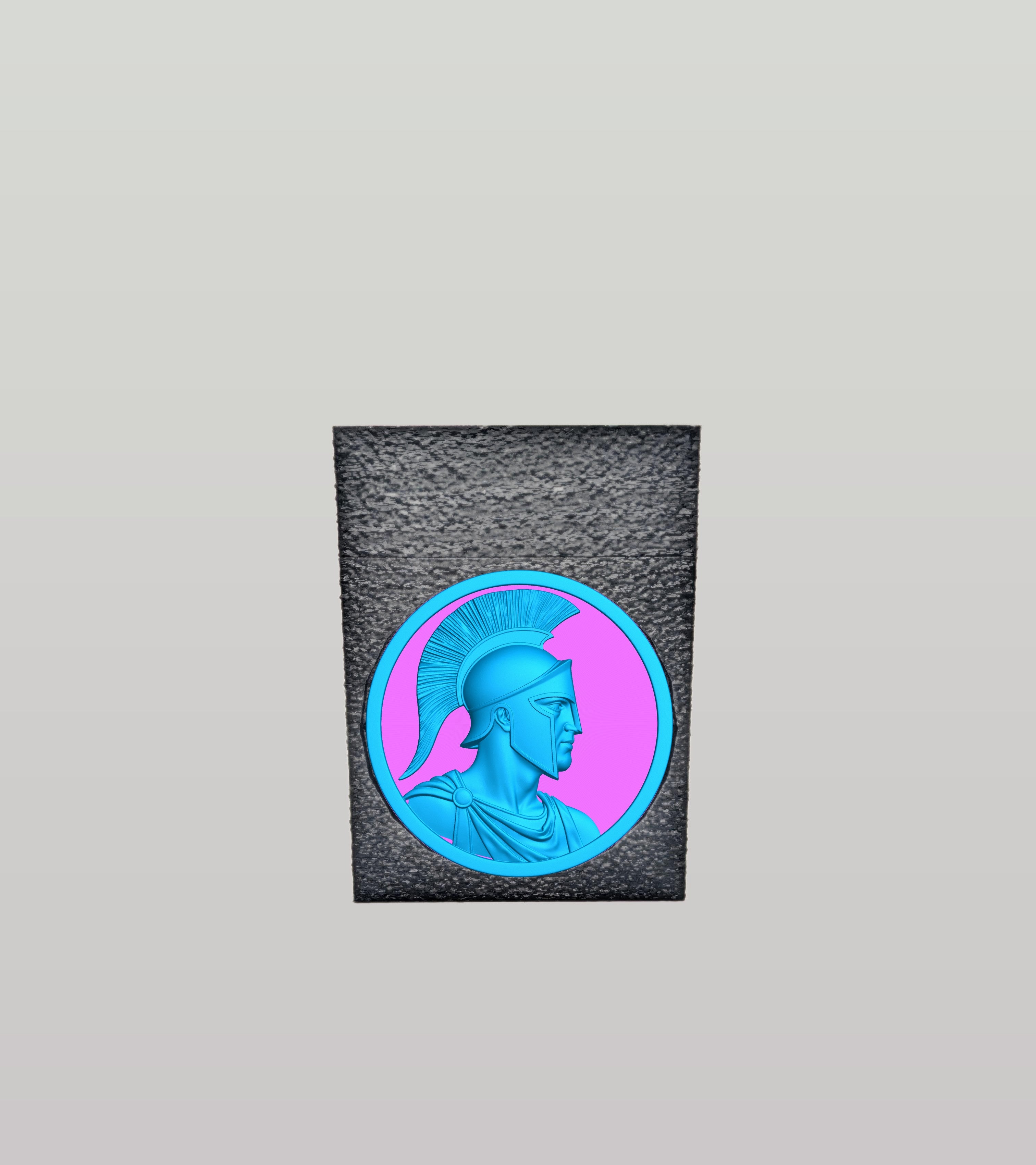 Spartan Card Box — Black