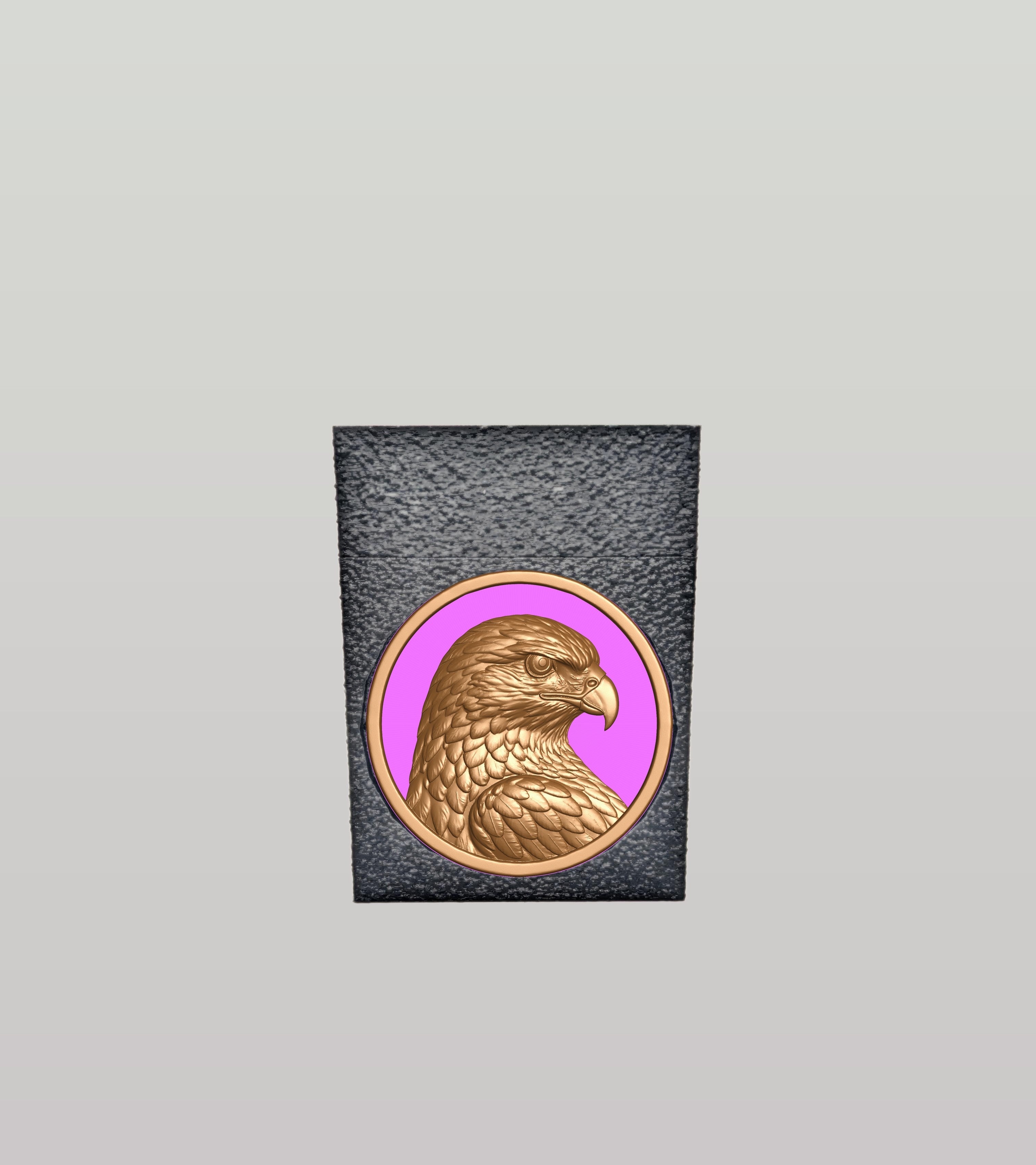 Eagle Card Box — Black