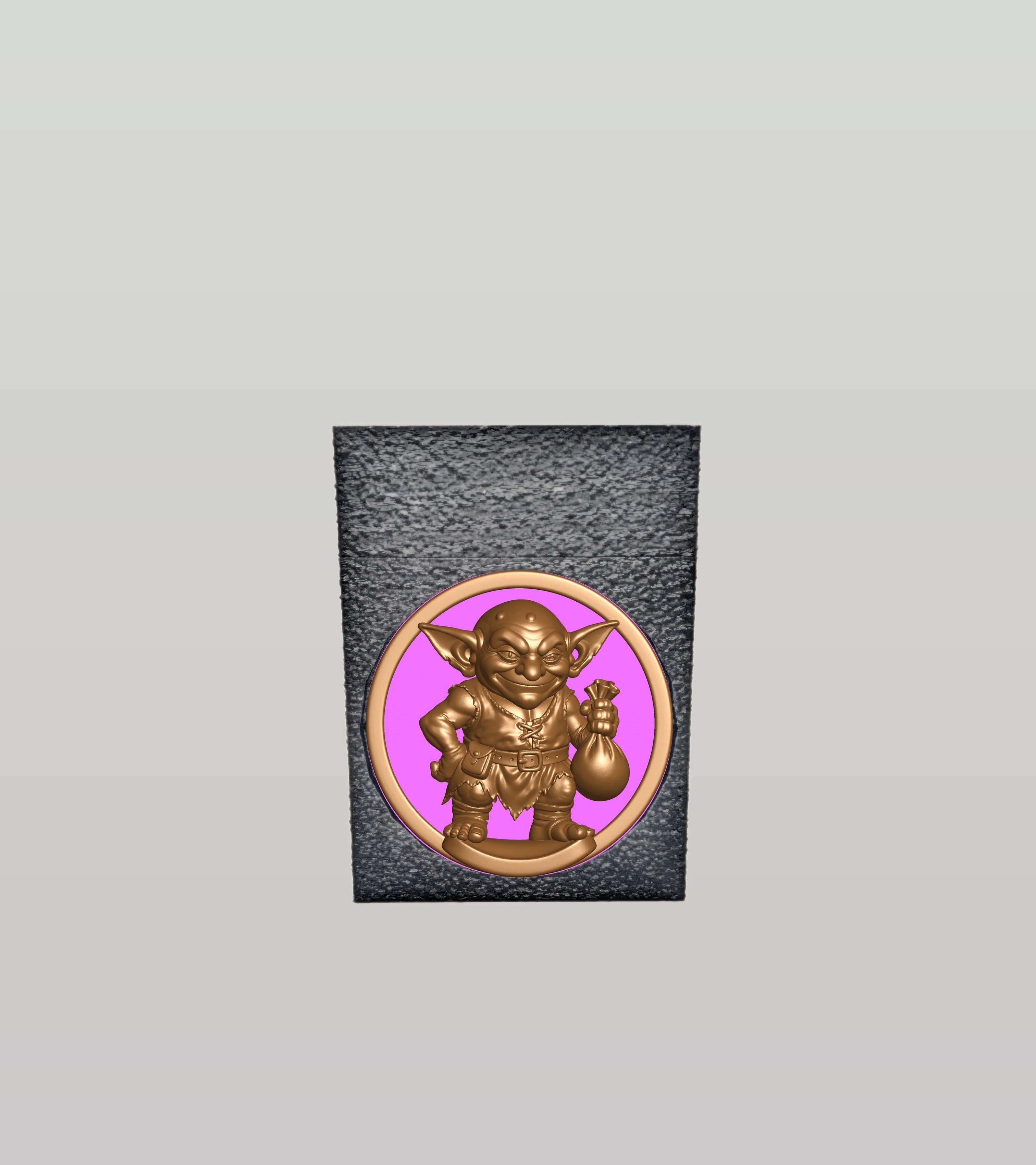 Greedy Goblin Card Box — Black