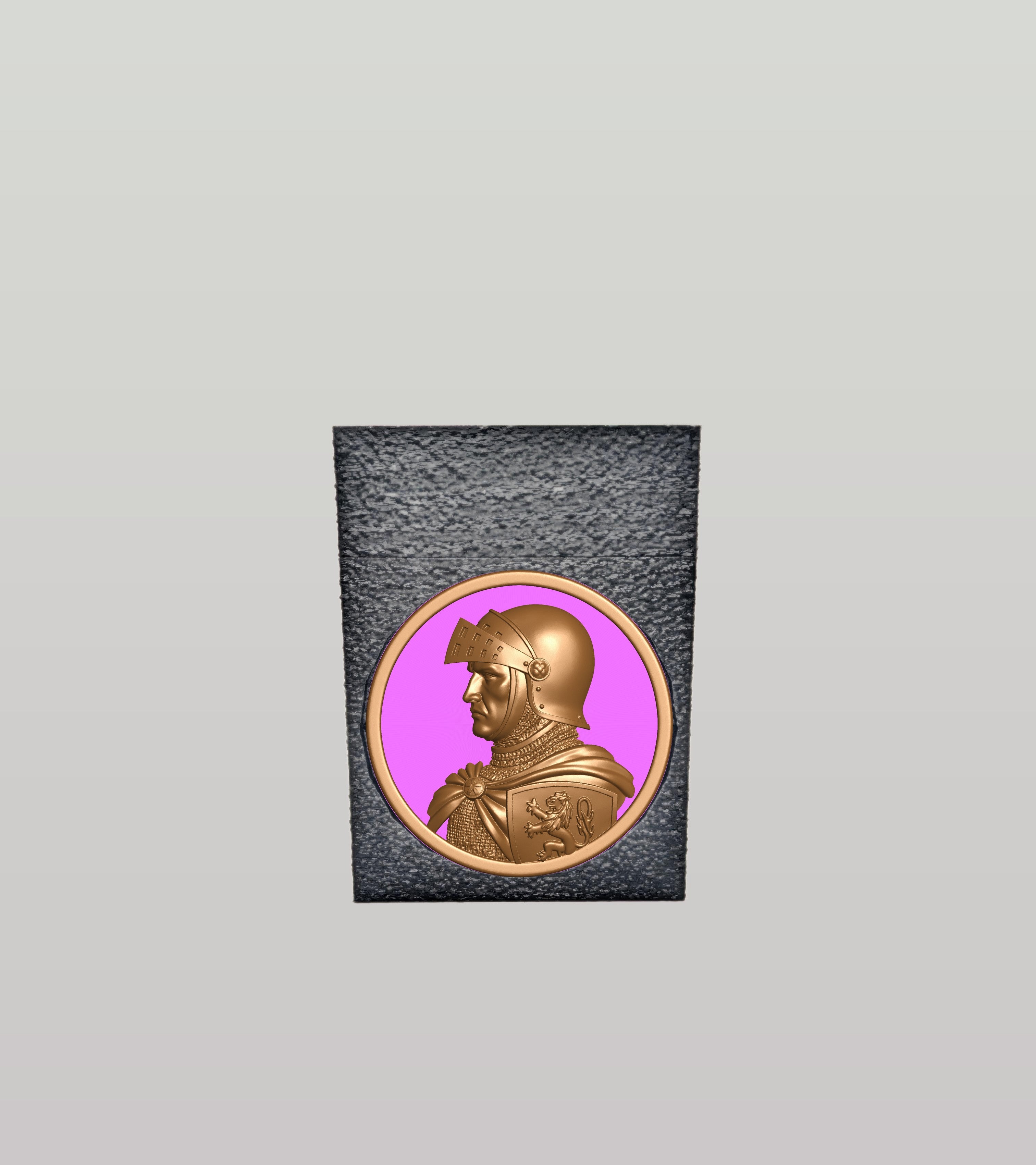 Knight Card Box — Black