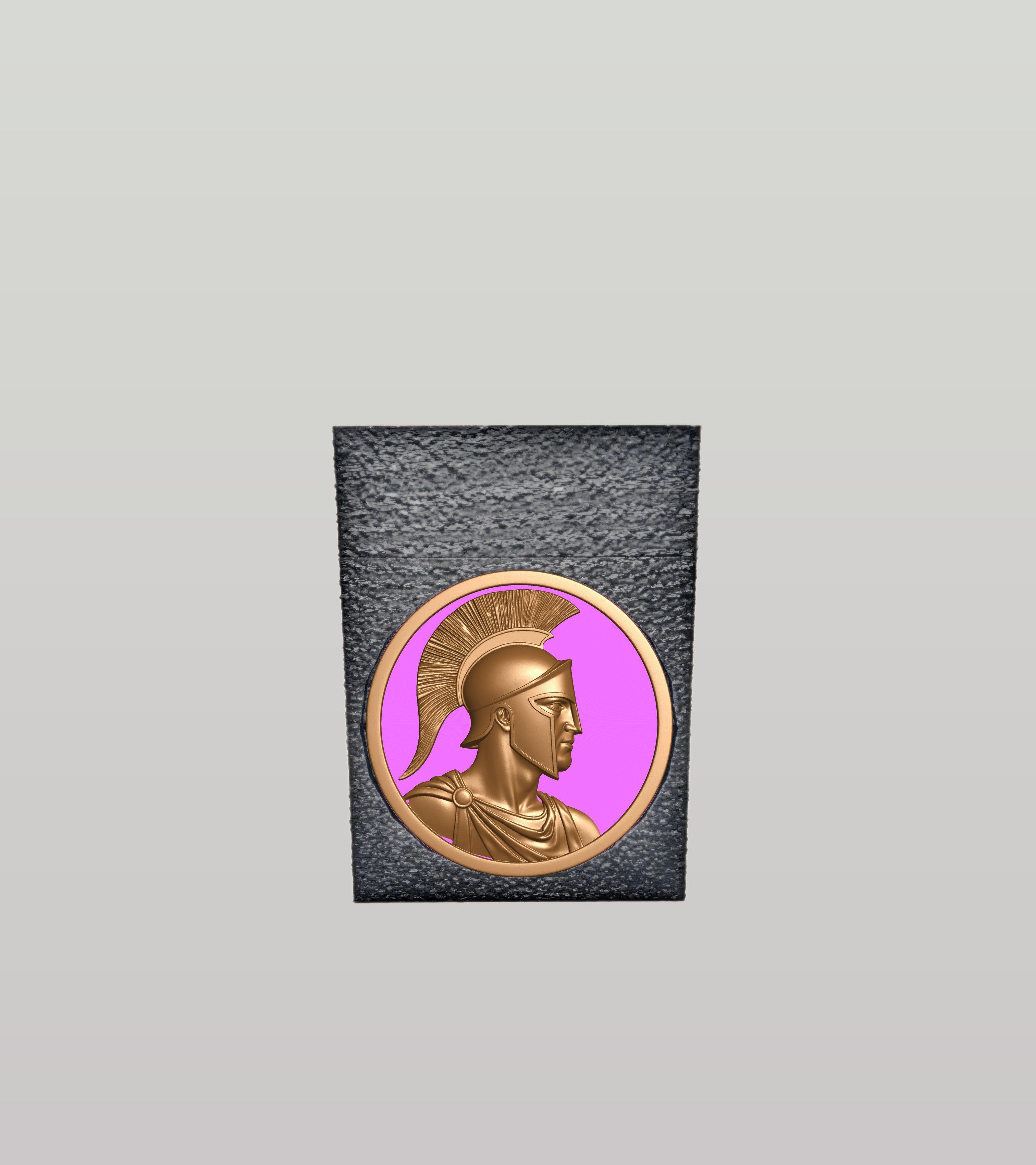 Spartan Card Box — Black