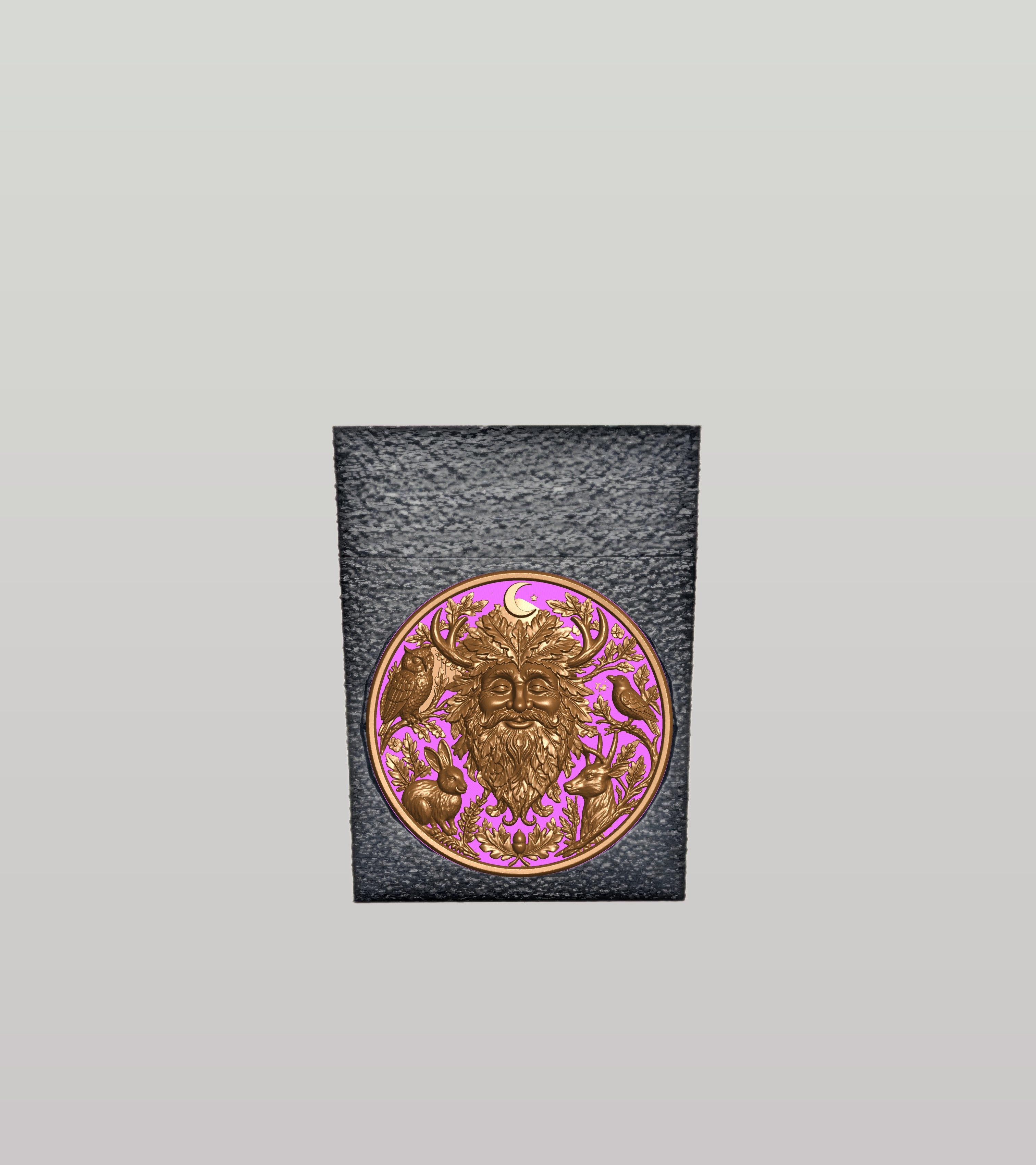 Tree Spirit Card Box — Black