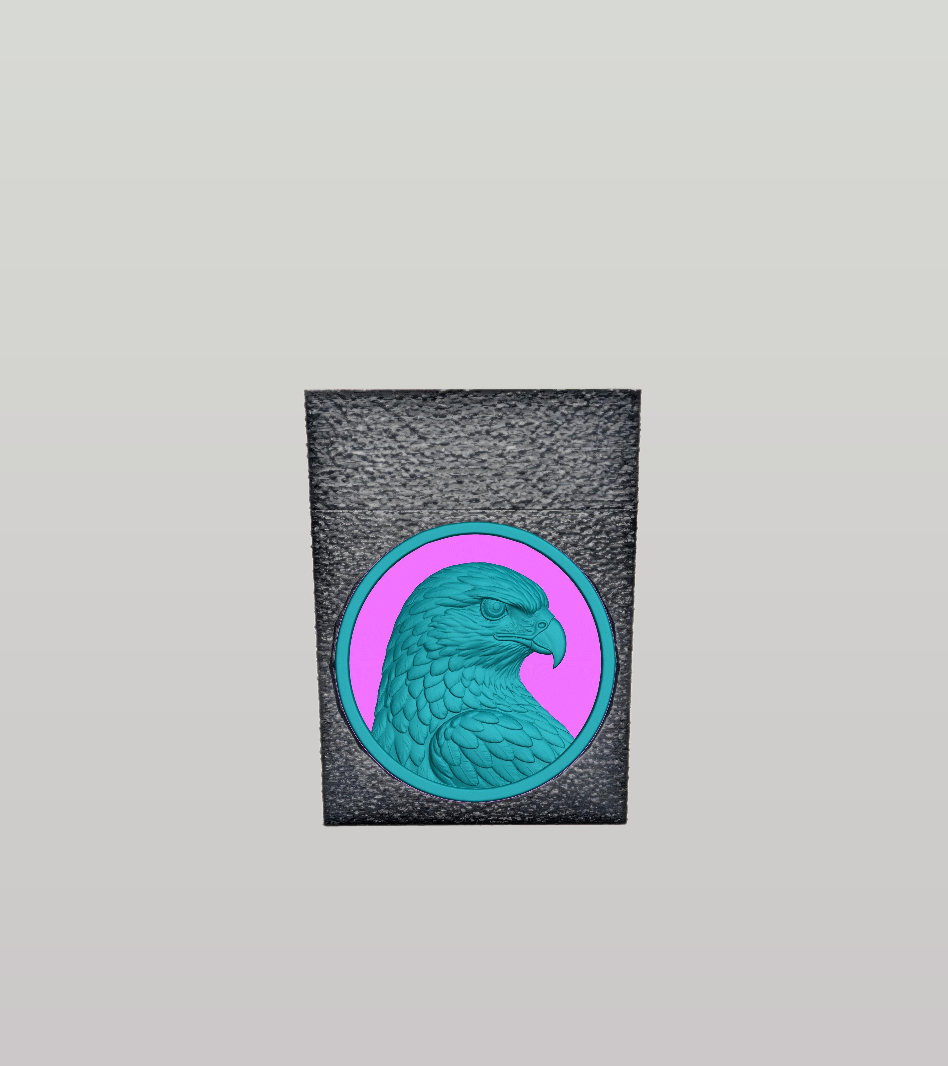 Eagle Card Box — Black