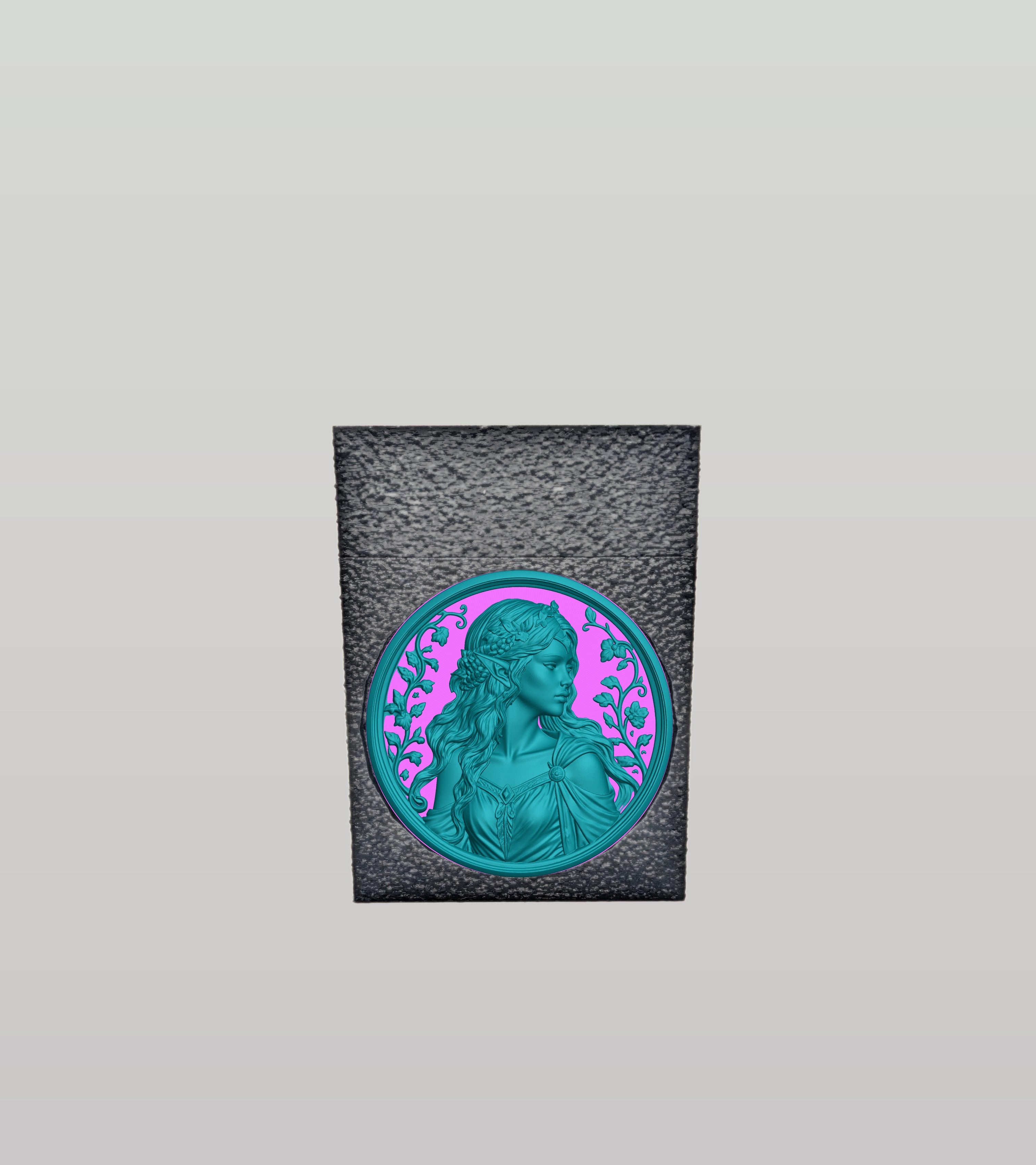 Elf Maiden Card Box — Black