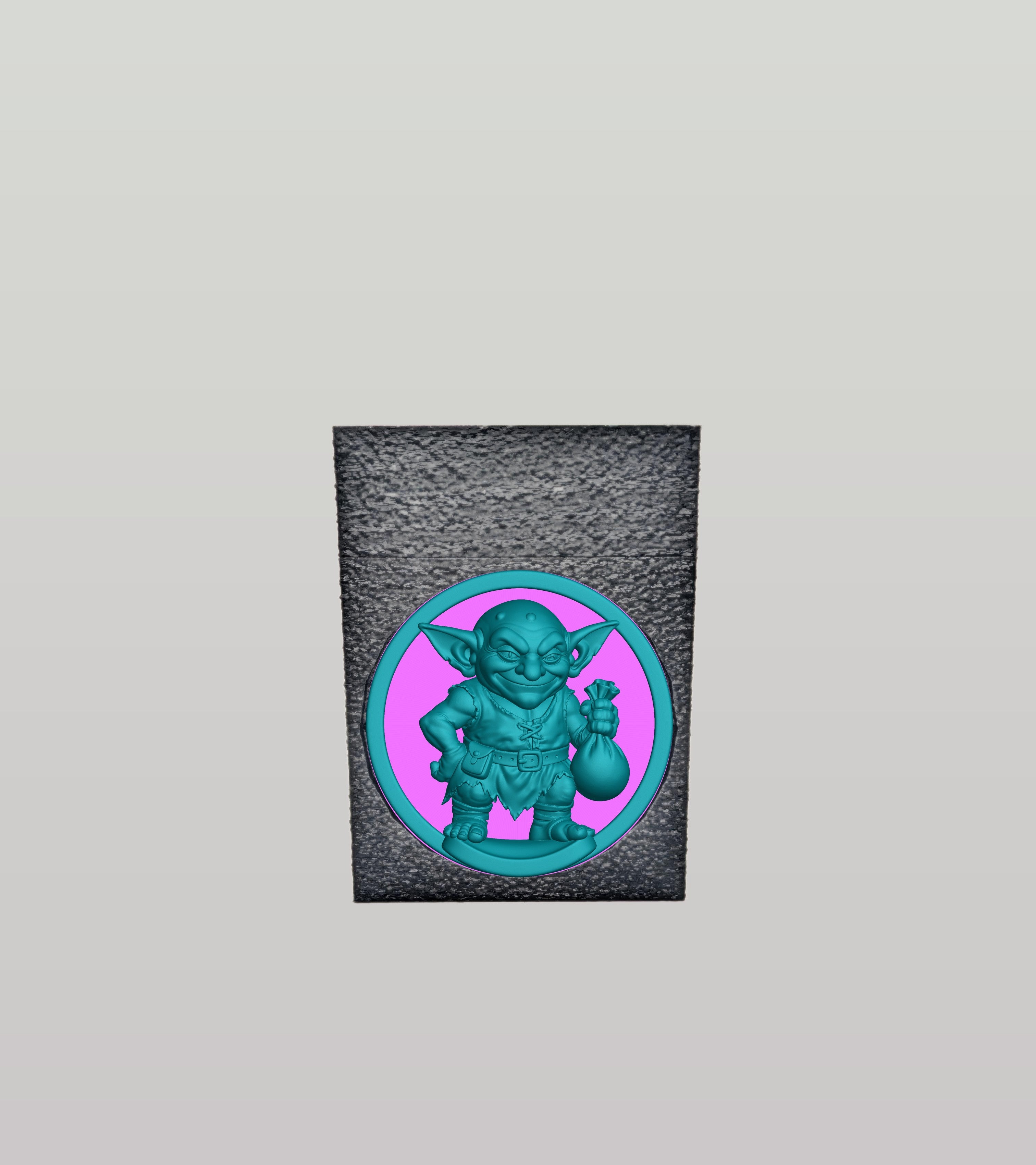 Greedy Goblin Card Box — Black
