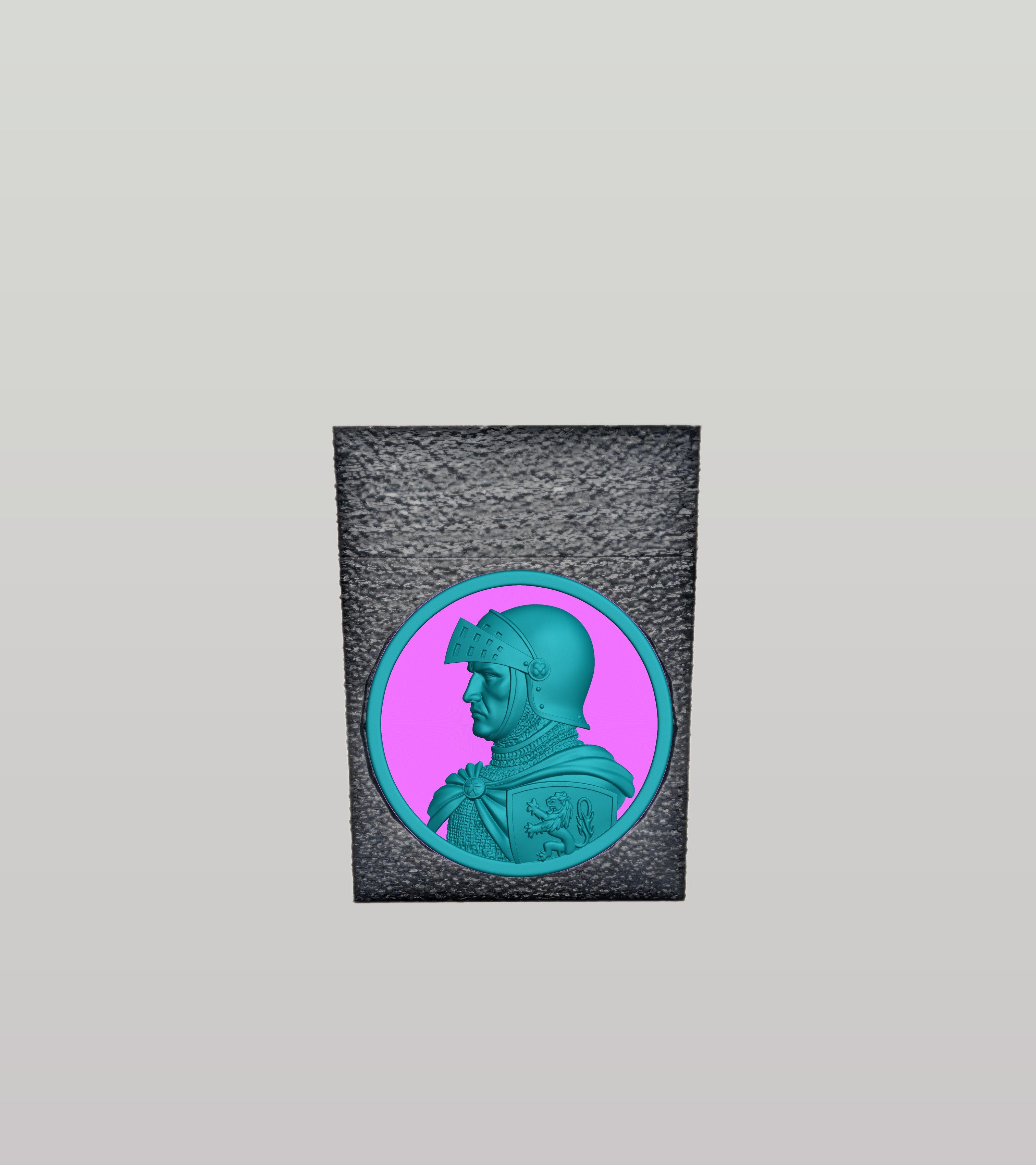 Knight Card Box — Black