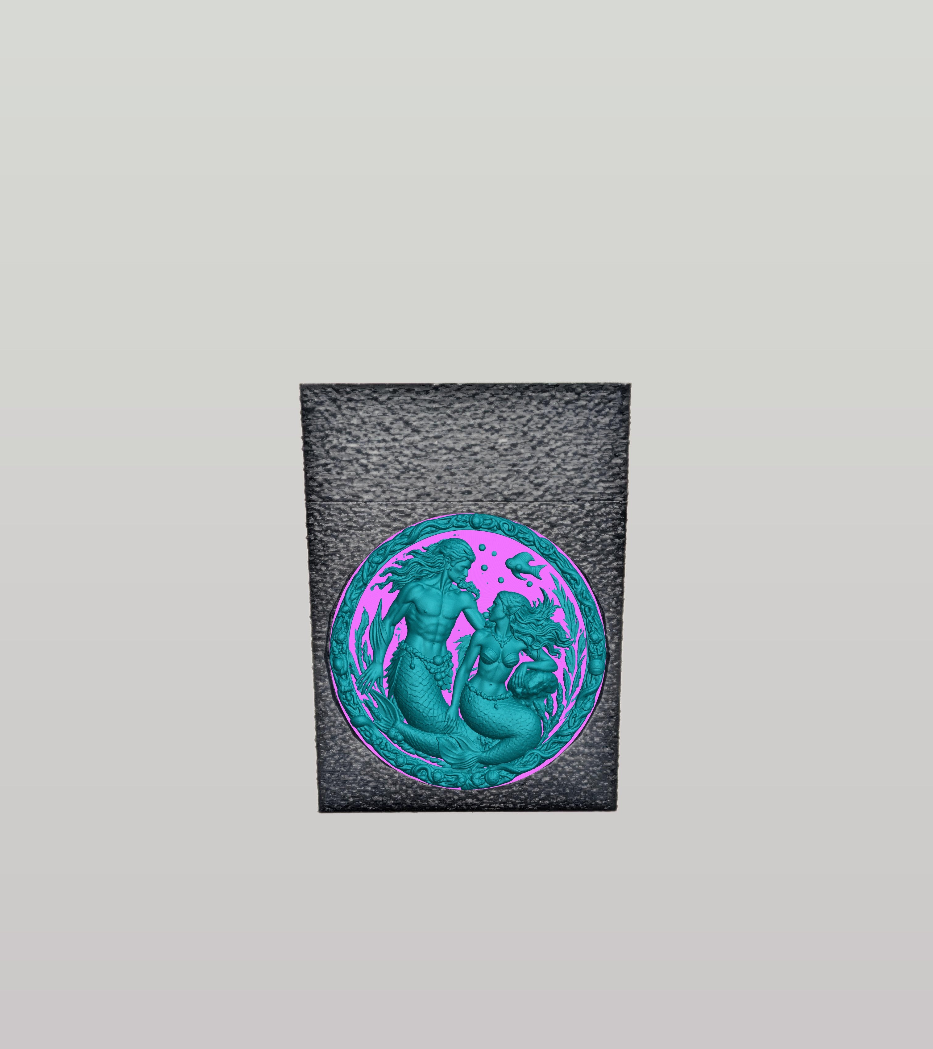 Merfolk Card Box — Black