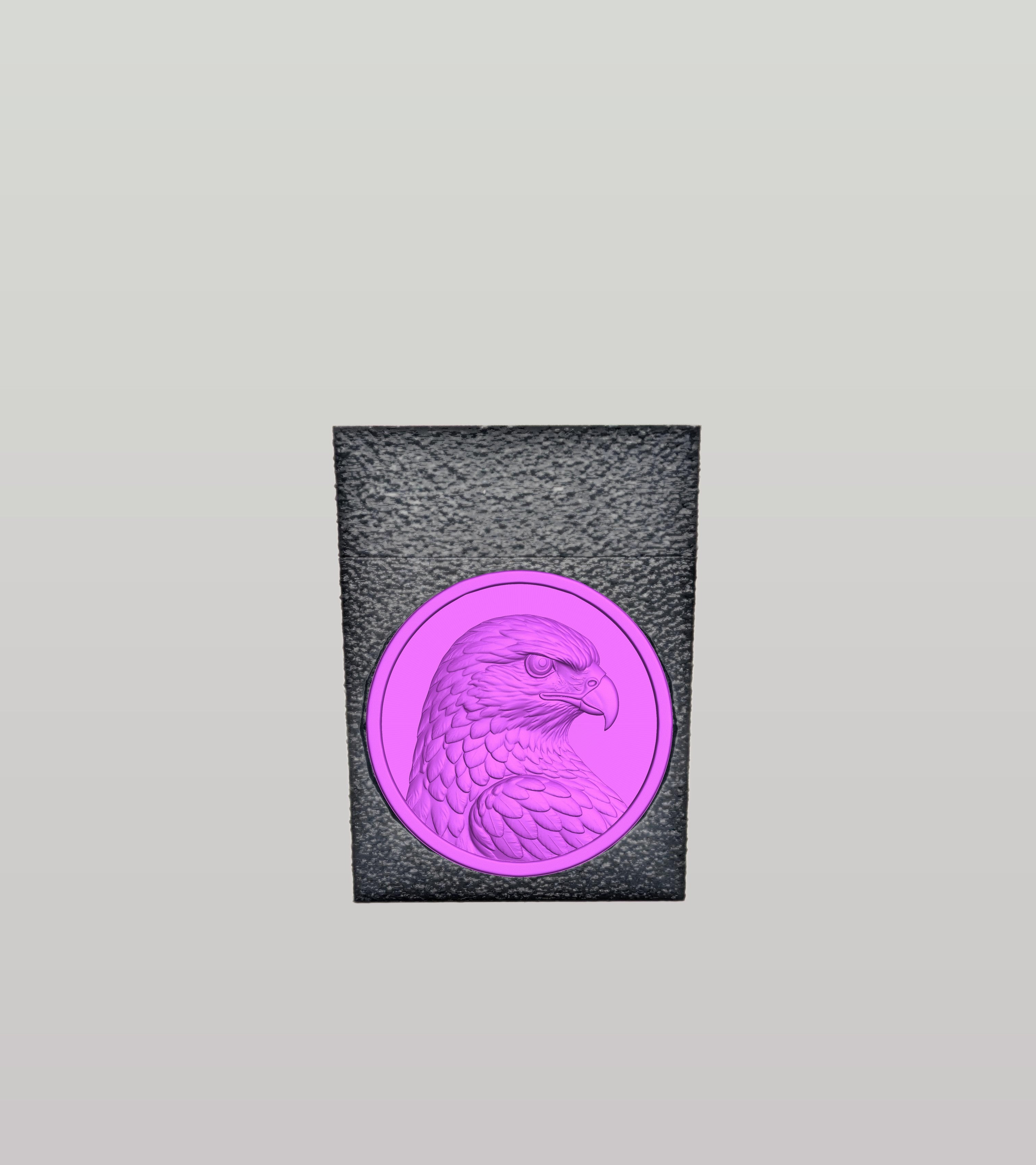 Eagle Card Box — Black