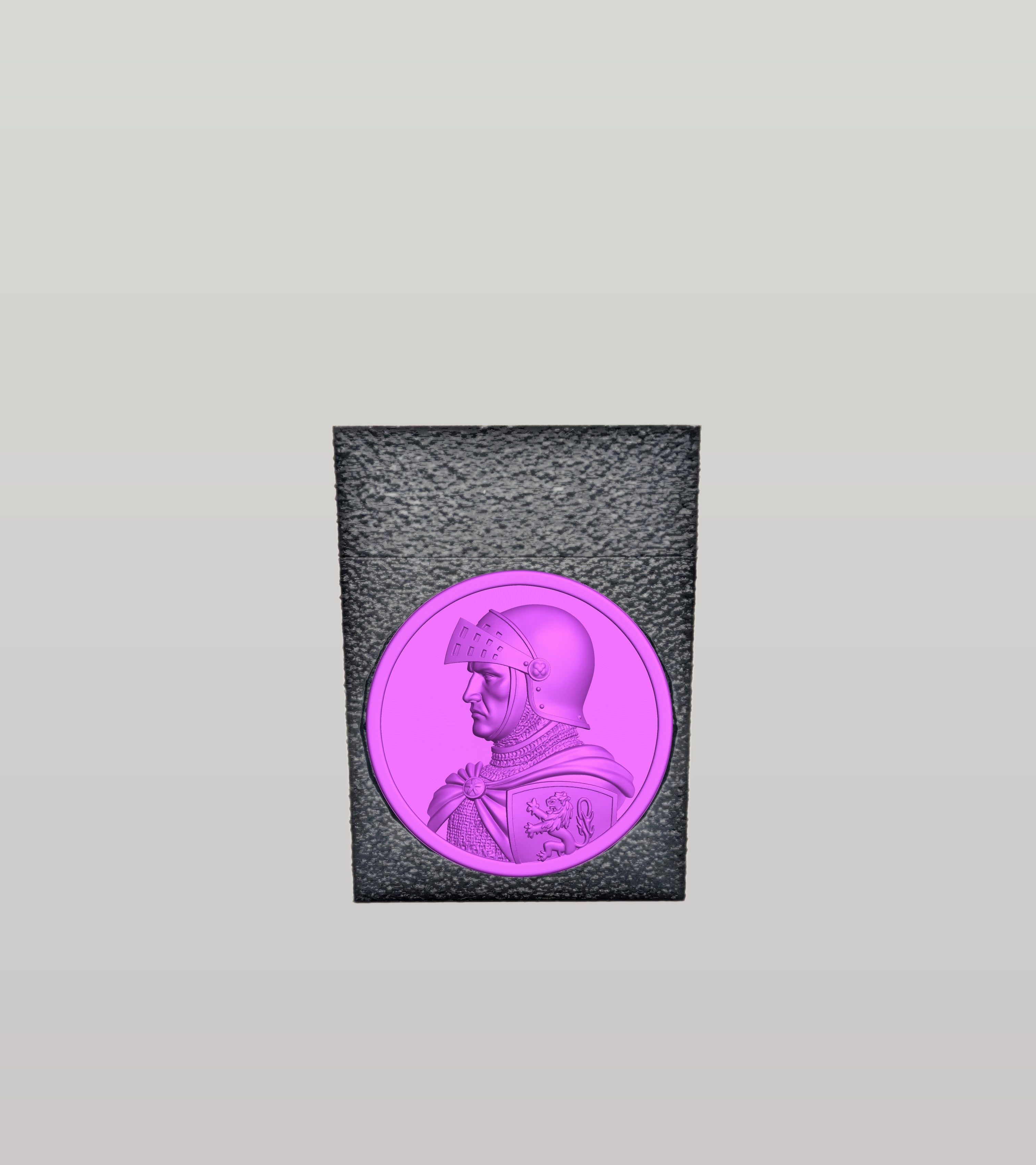 Knight Card Box — Black