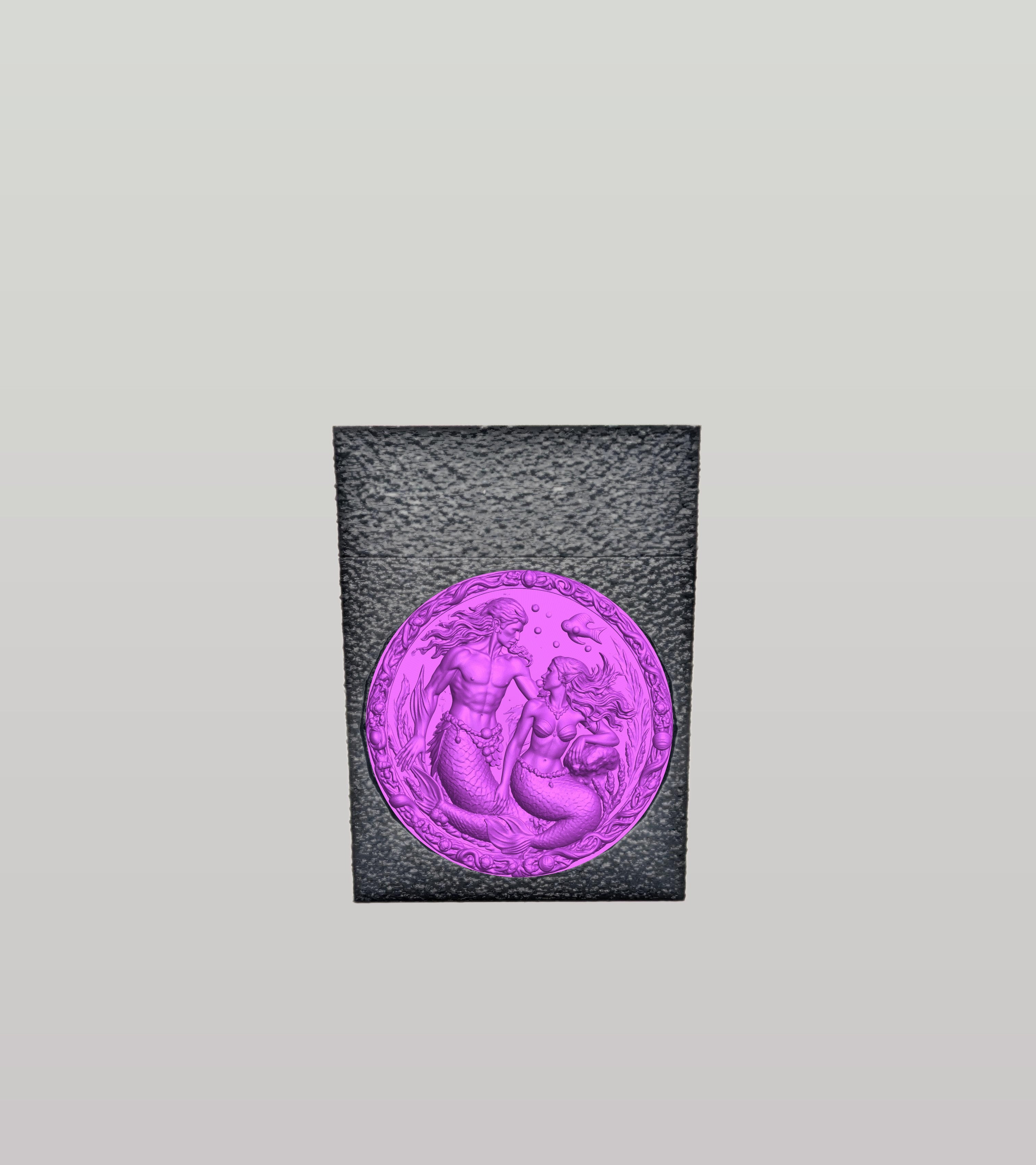 Merfolk Card Box — Black