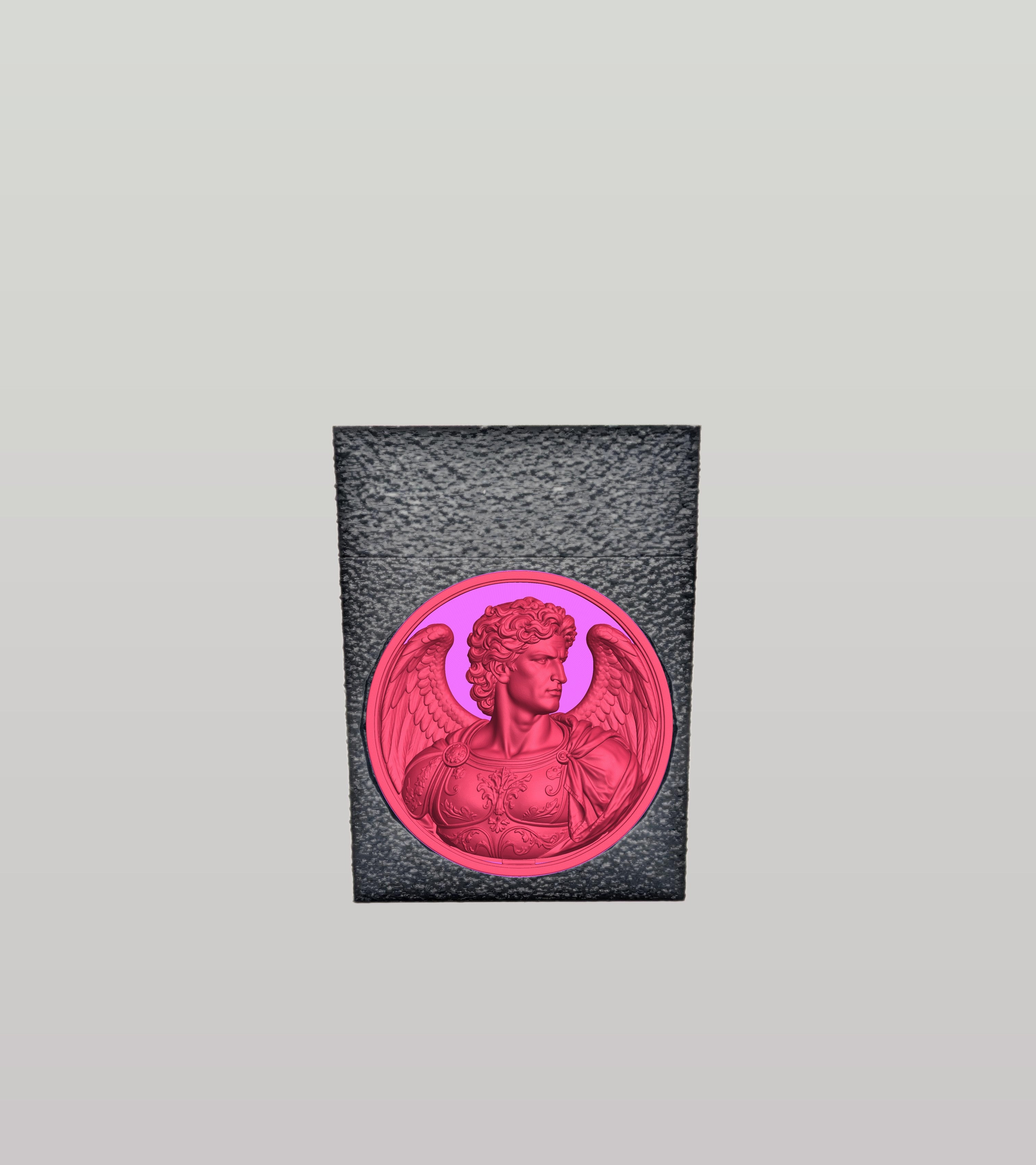 Angel Card Box — Black