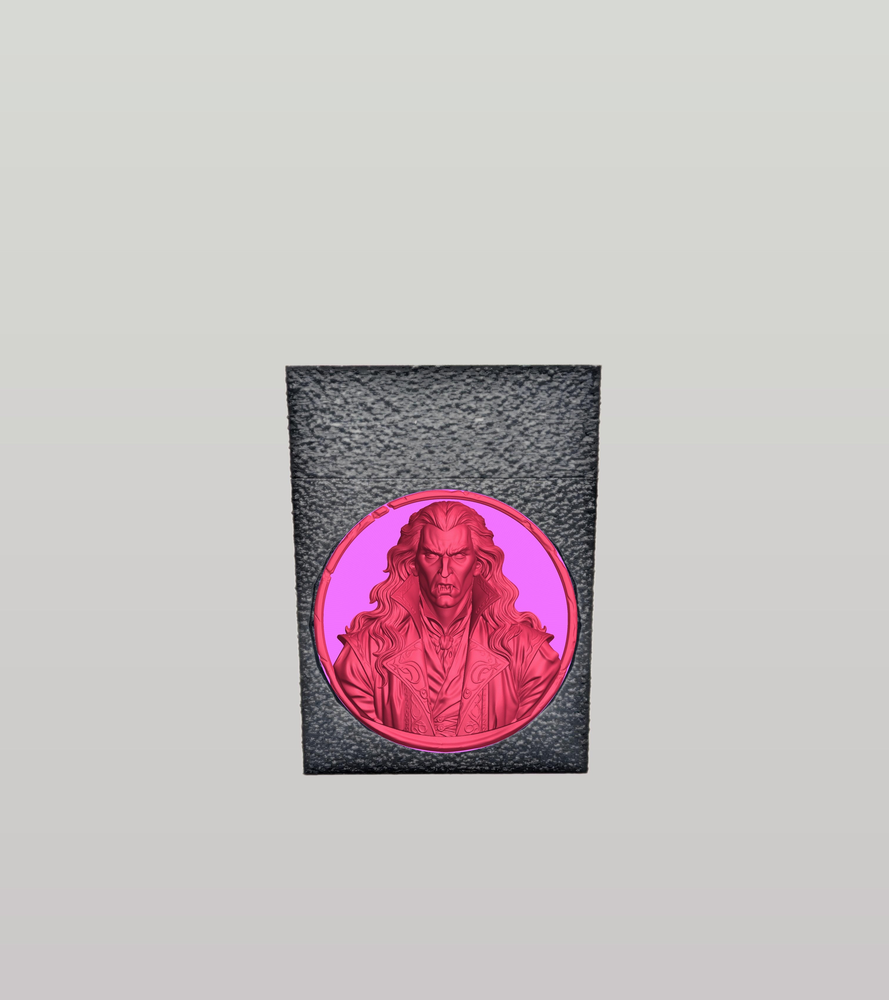 Gothic Vampire Card Box — Black