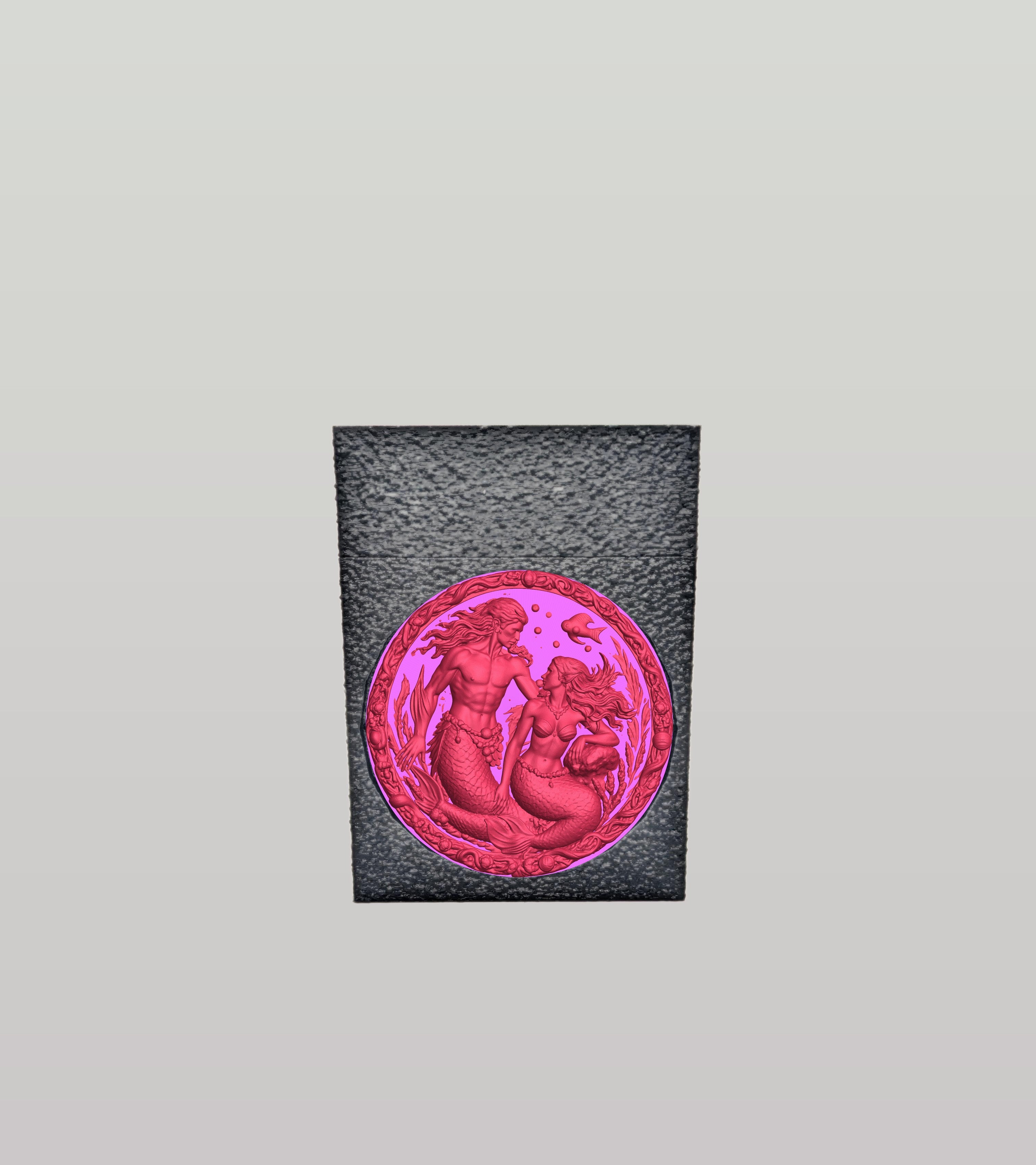 Merfolk Card Box — Black