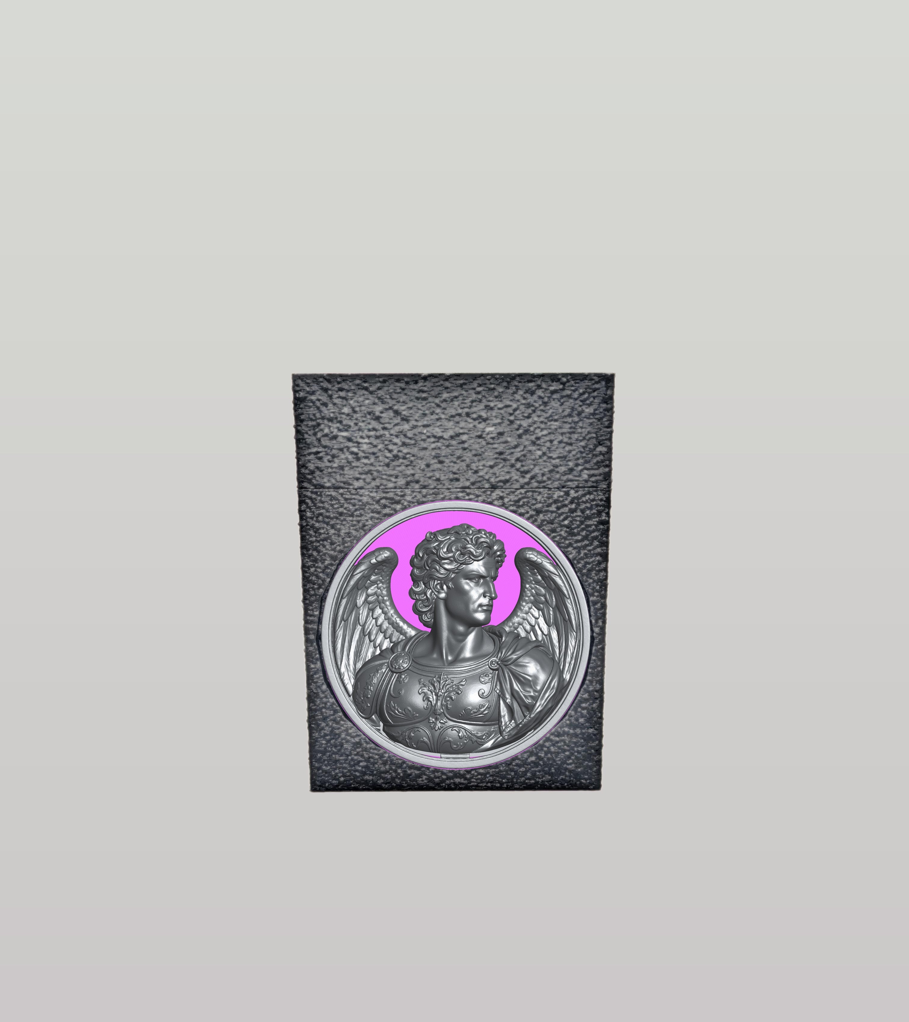 Angel Card Box — Black