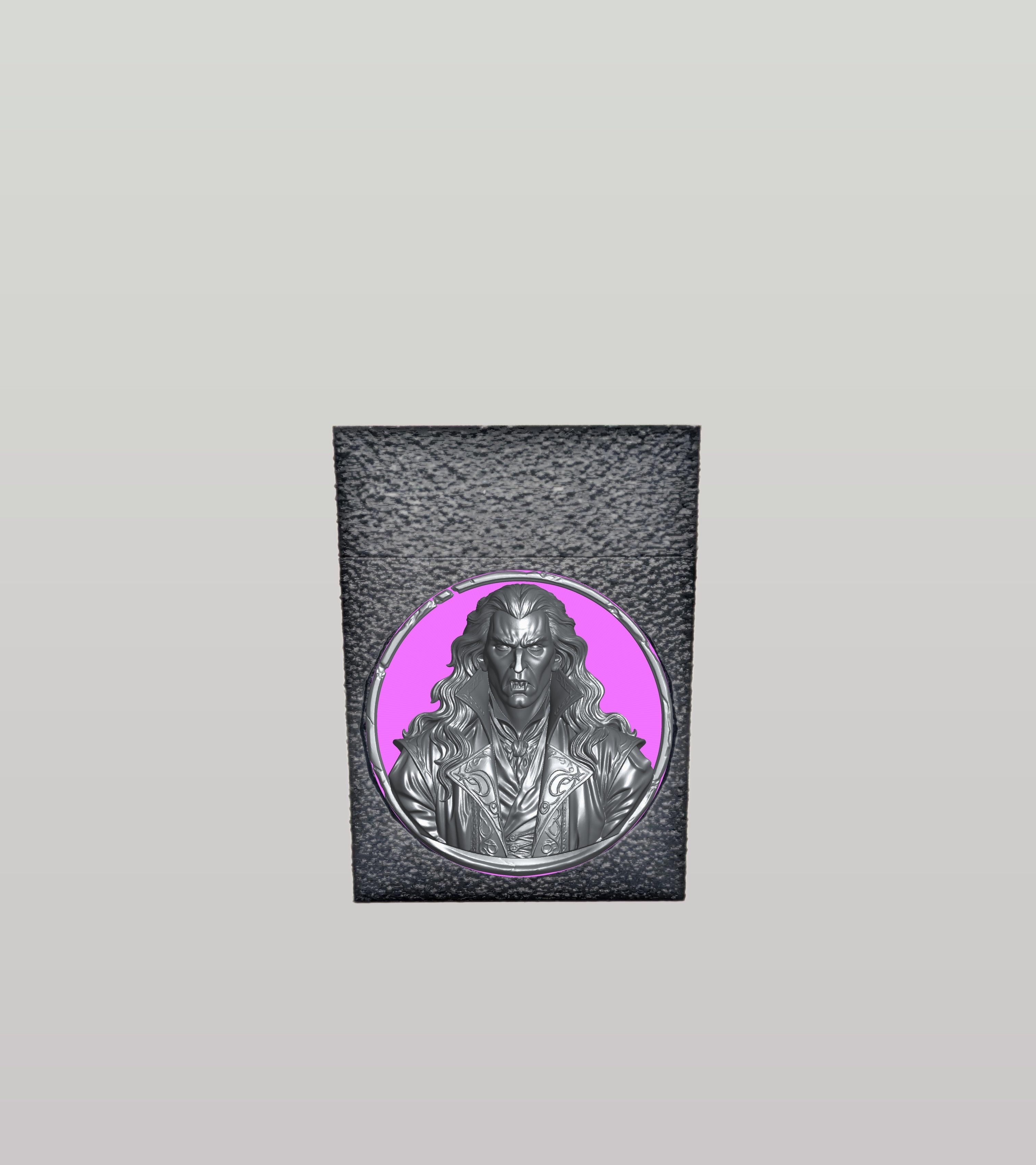 Gothic Vampire Card Box — Black
