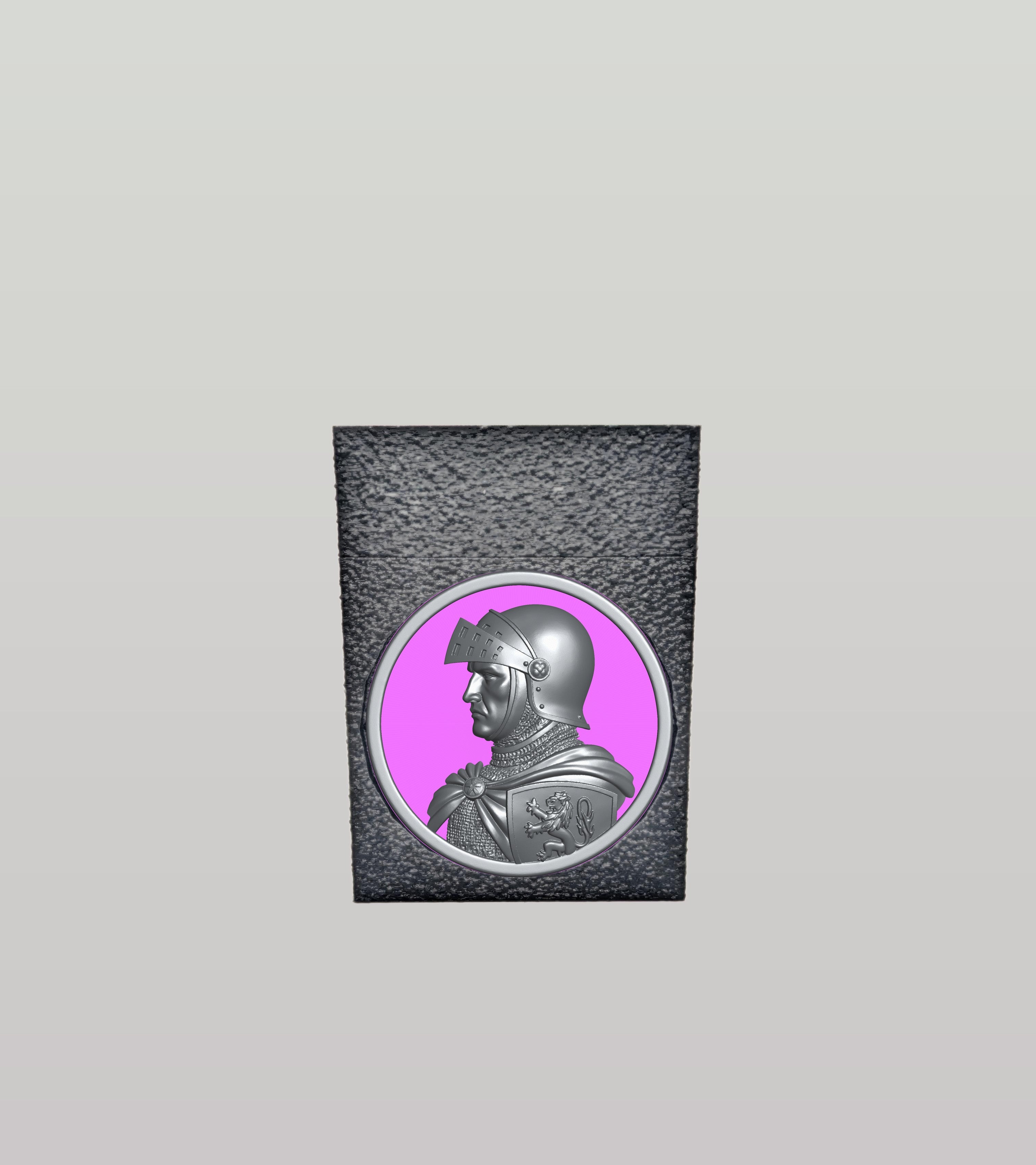 Knight Card Box — Black