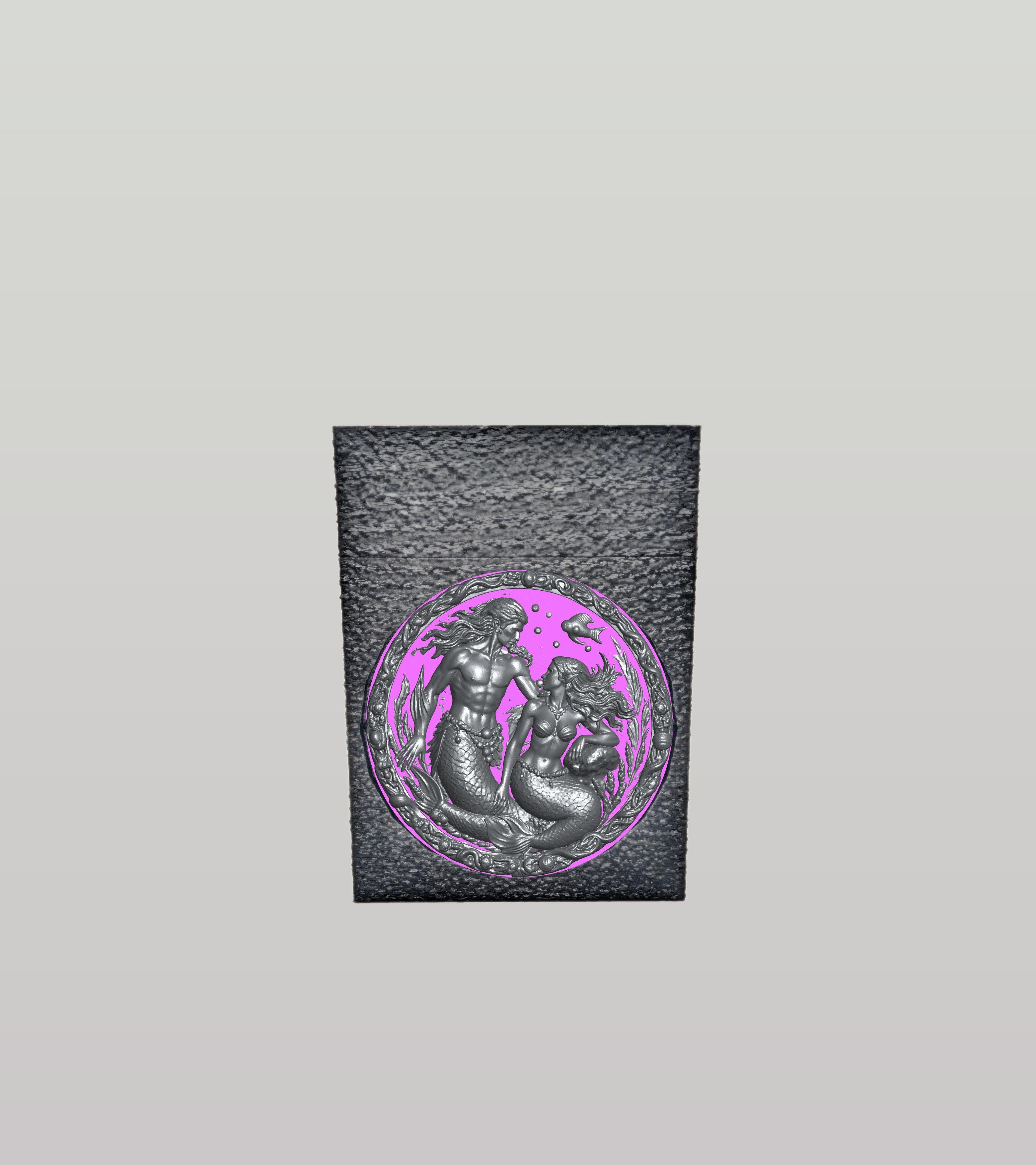 Merfolk Card Box — Black