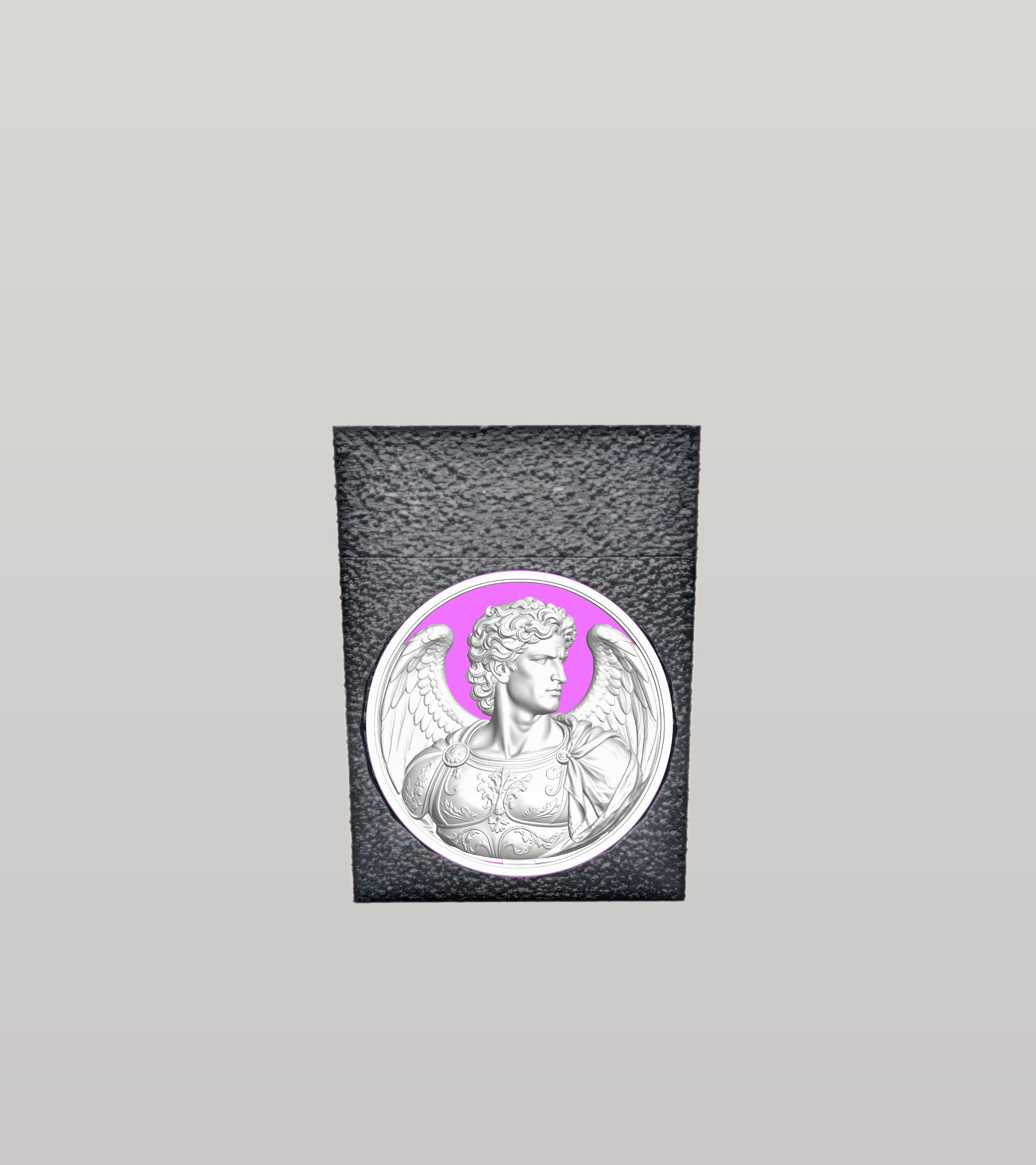 Angel Card Box — Black