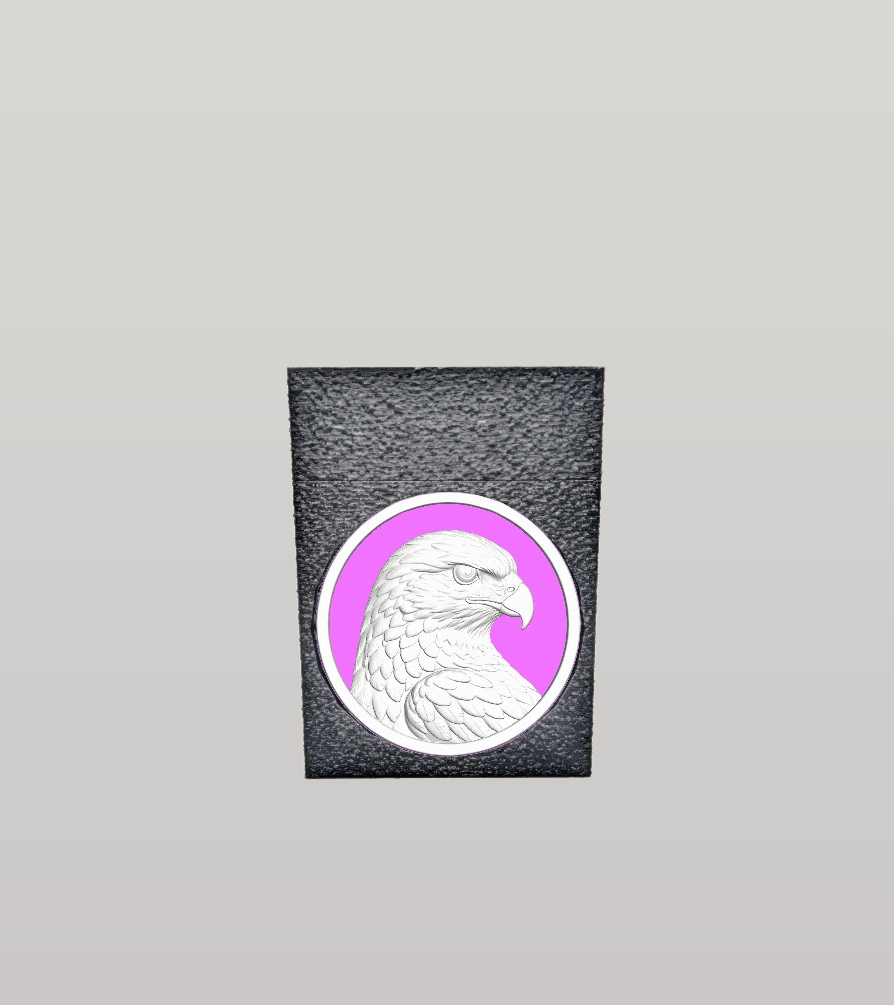 Eagle Card Box — Black