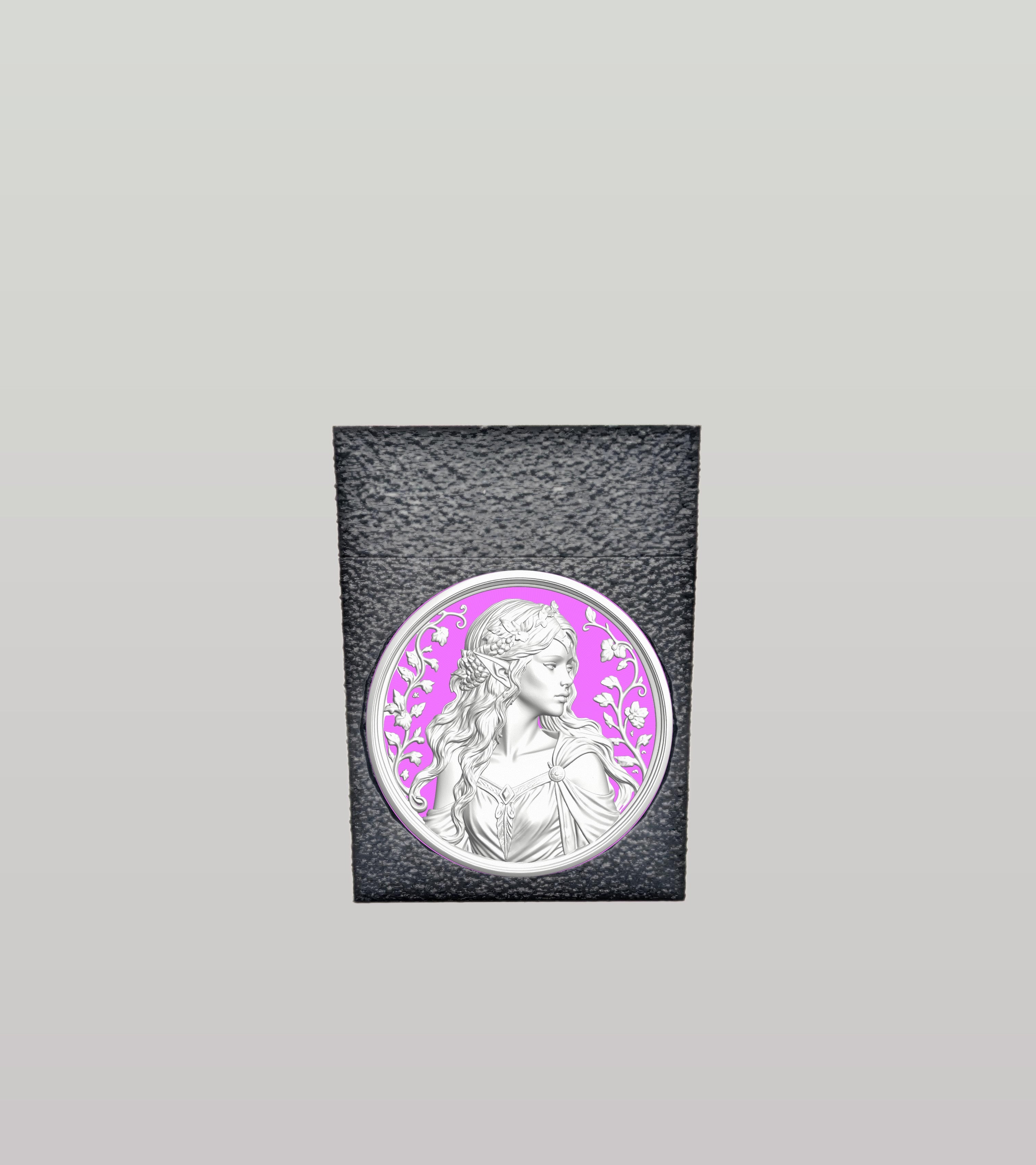 Elf Maiden Card Box — Black