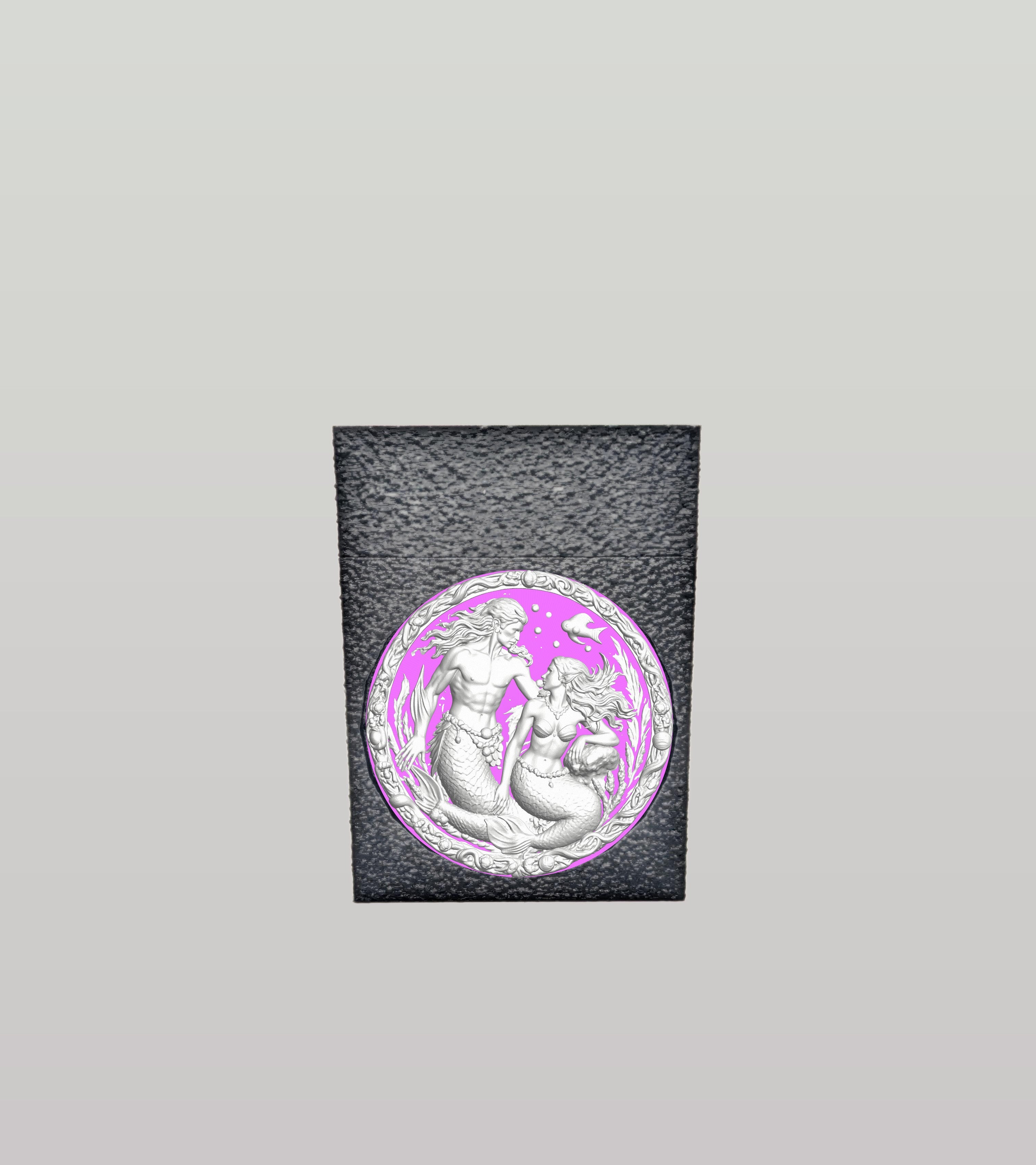Merfolk Card Box — Black