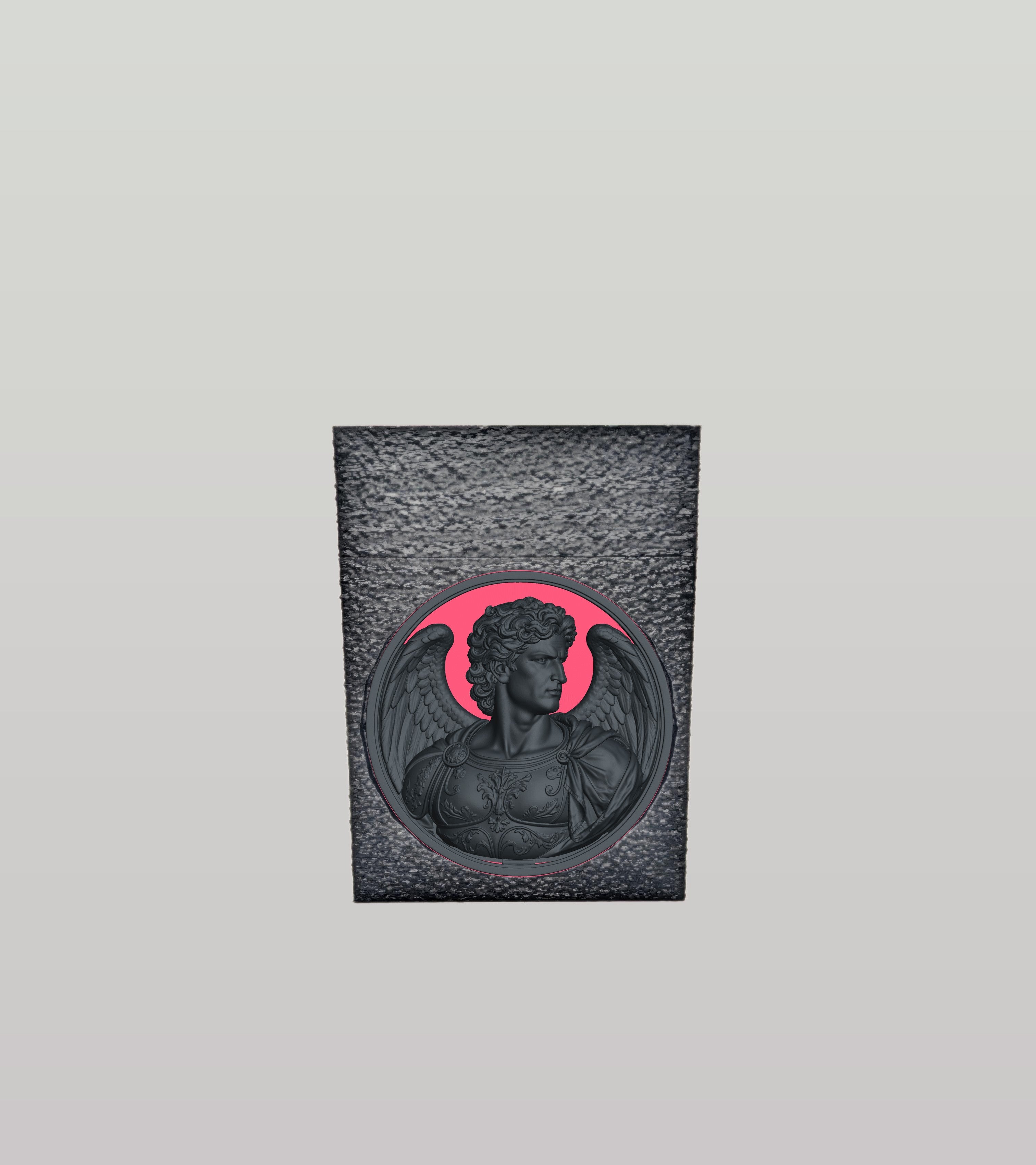 Angel Card Box — Black