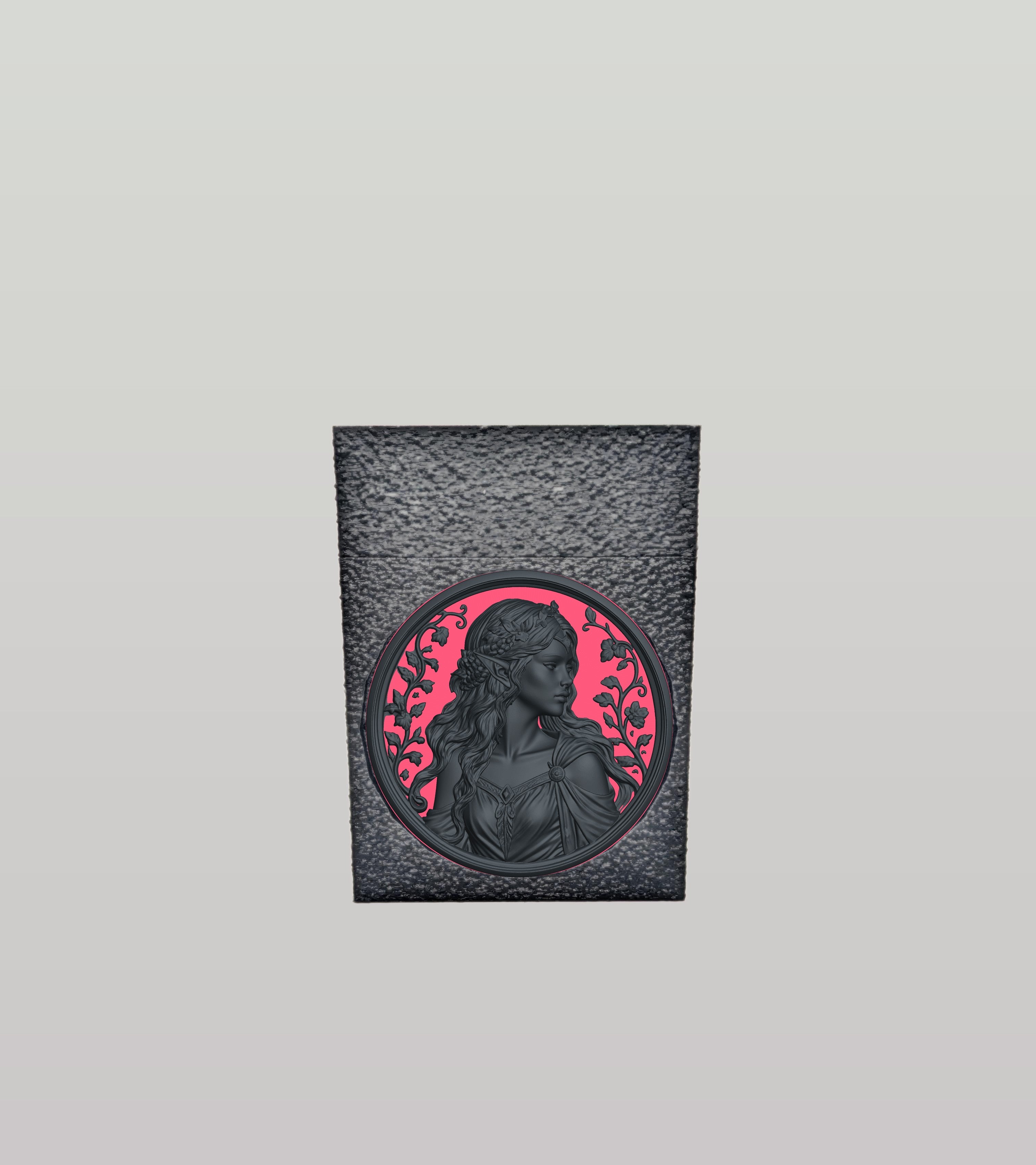 Elf Maiden Card Box — Black