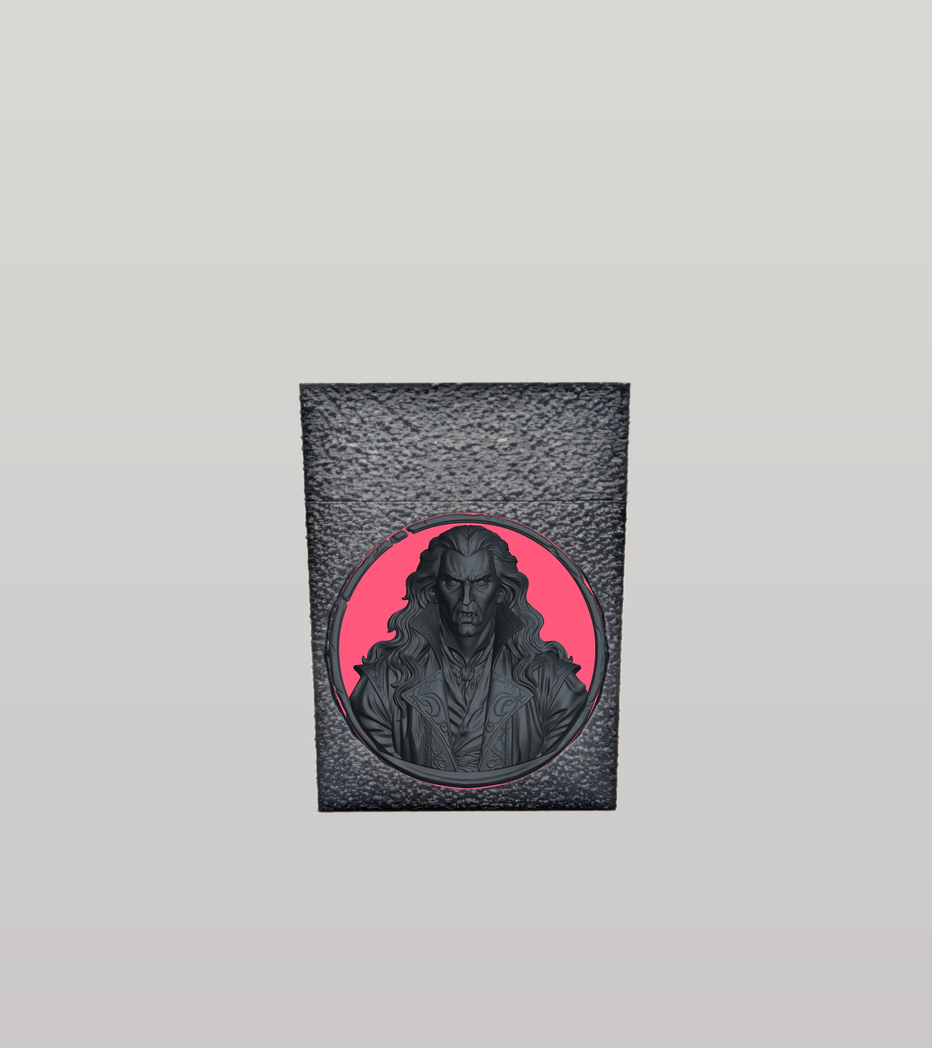 Gothic Vampire Card Box — Black