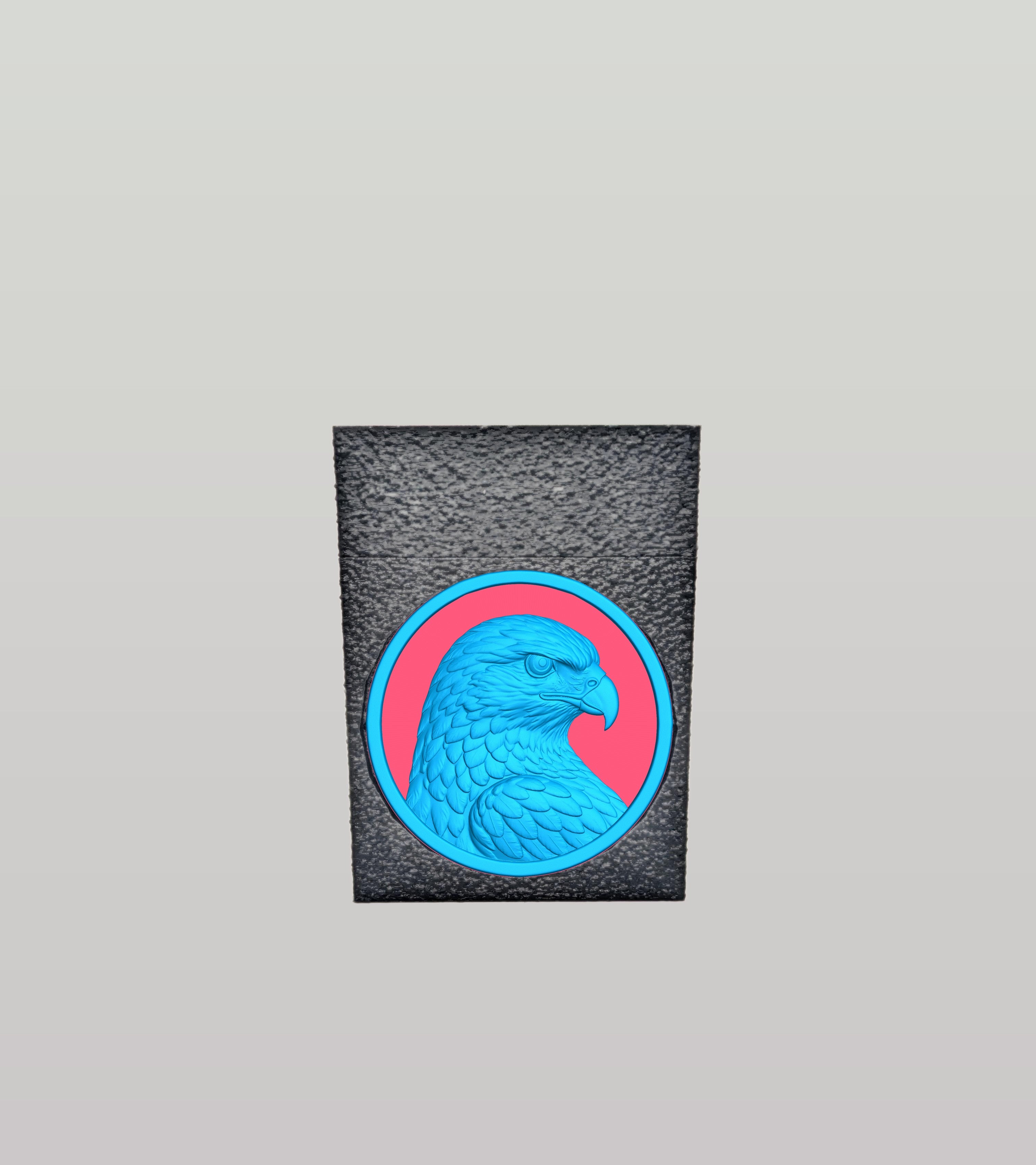 Eagle Card Box — Black