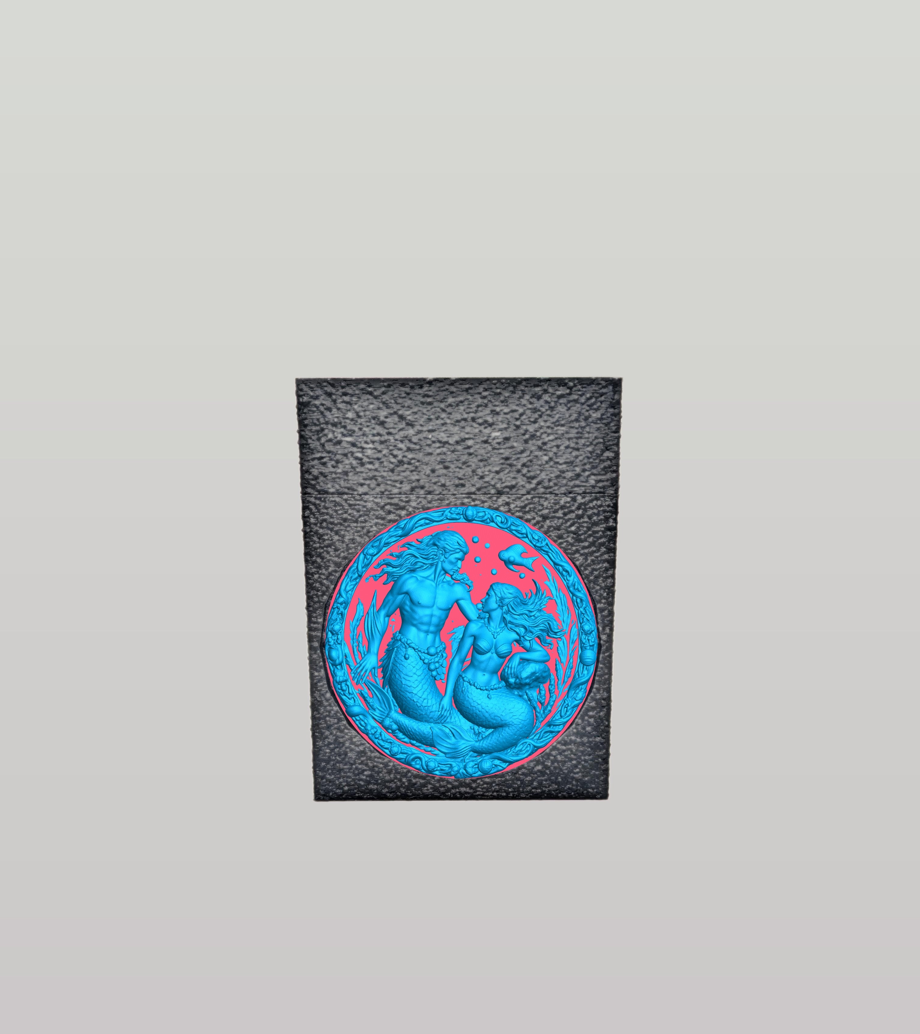 Merfolk Card Box — Black