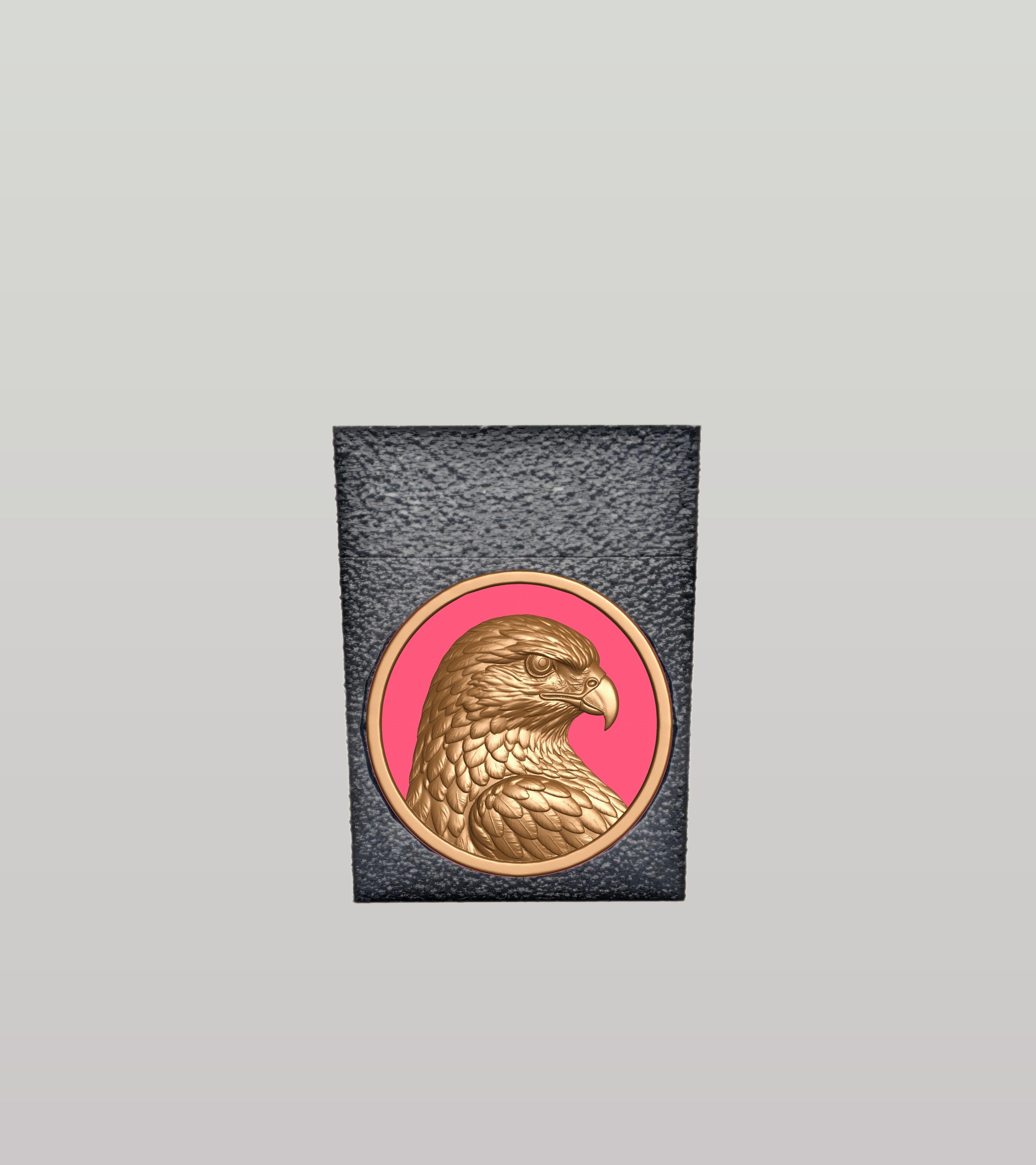Eagle Card Box — Black
