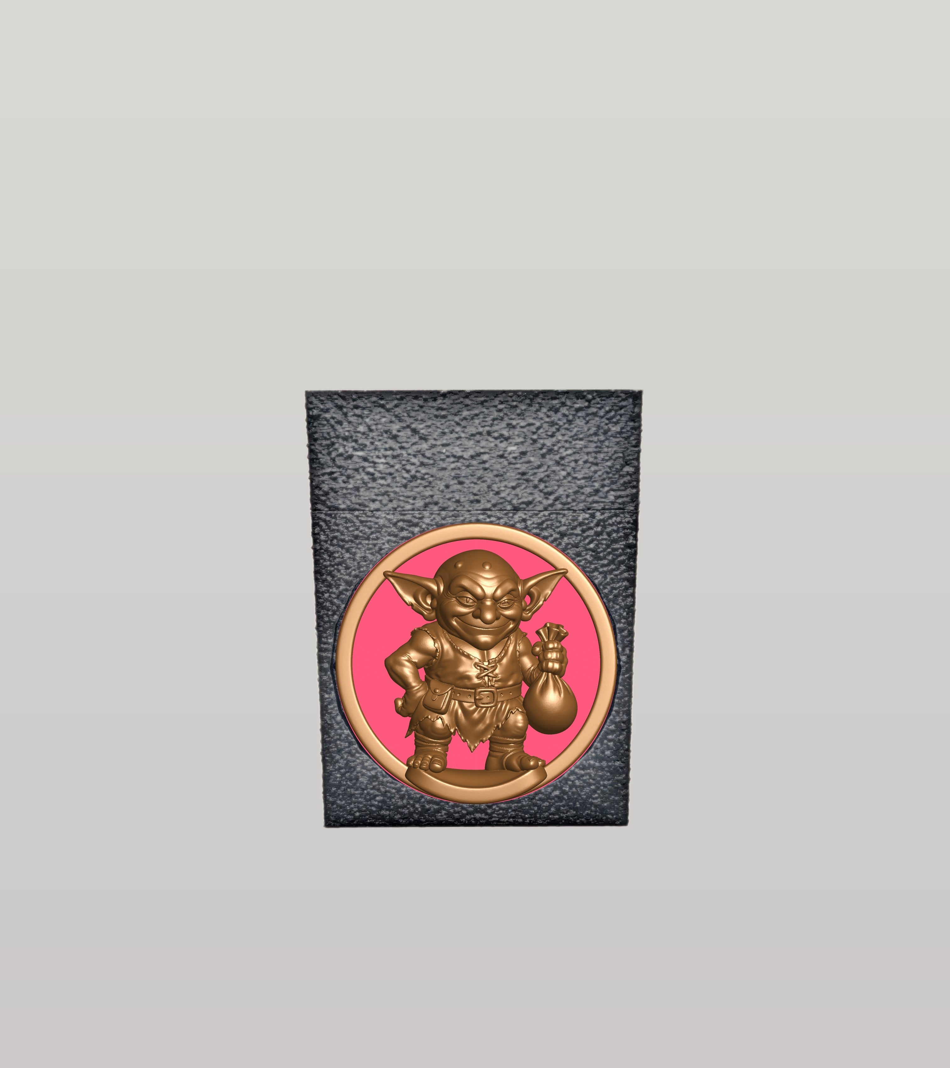 Greedy Goblin Card Box — Black