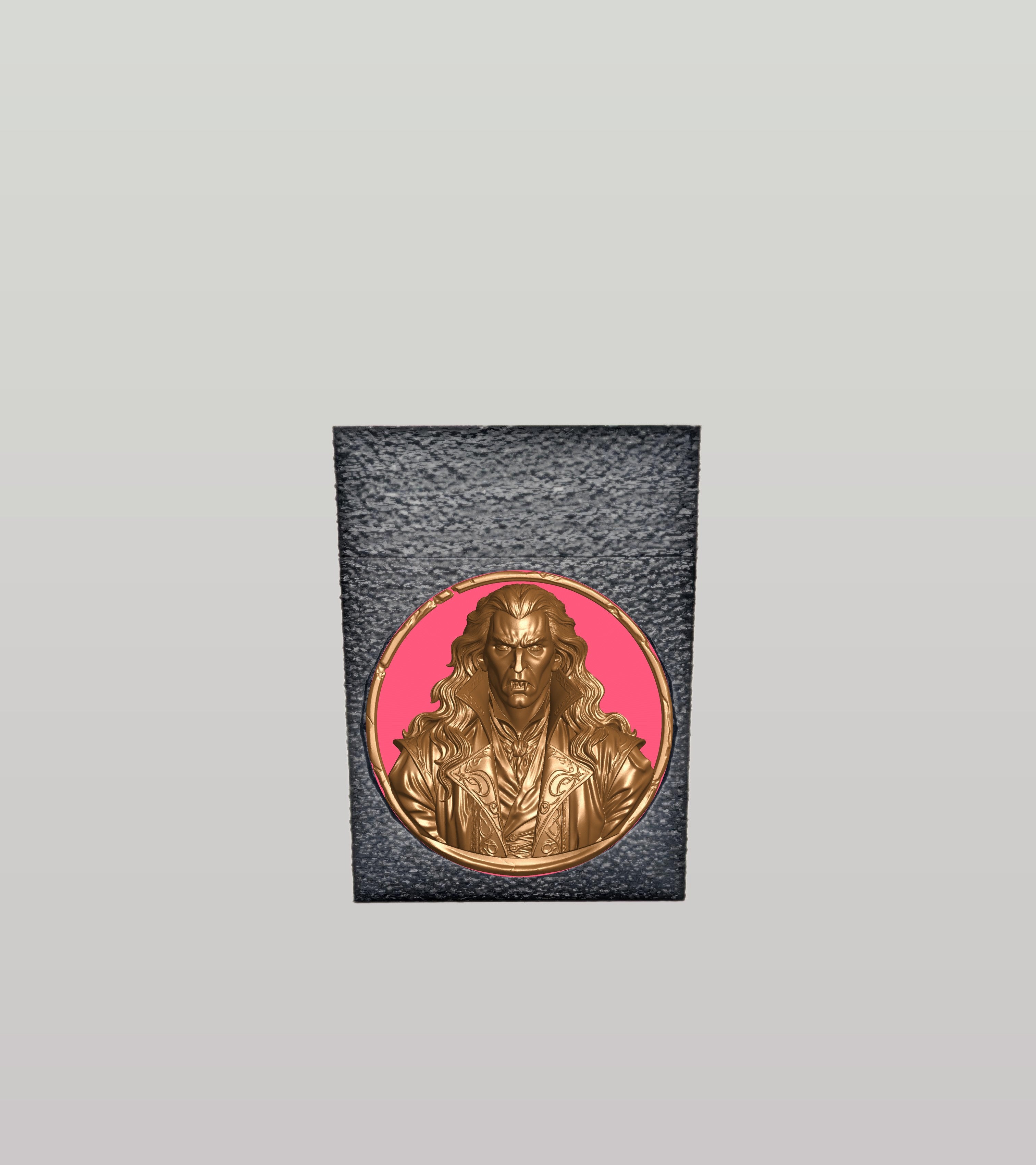 Gothic Vampire Card Box — Black