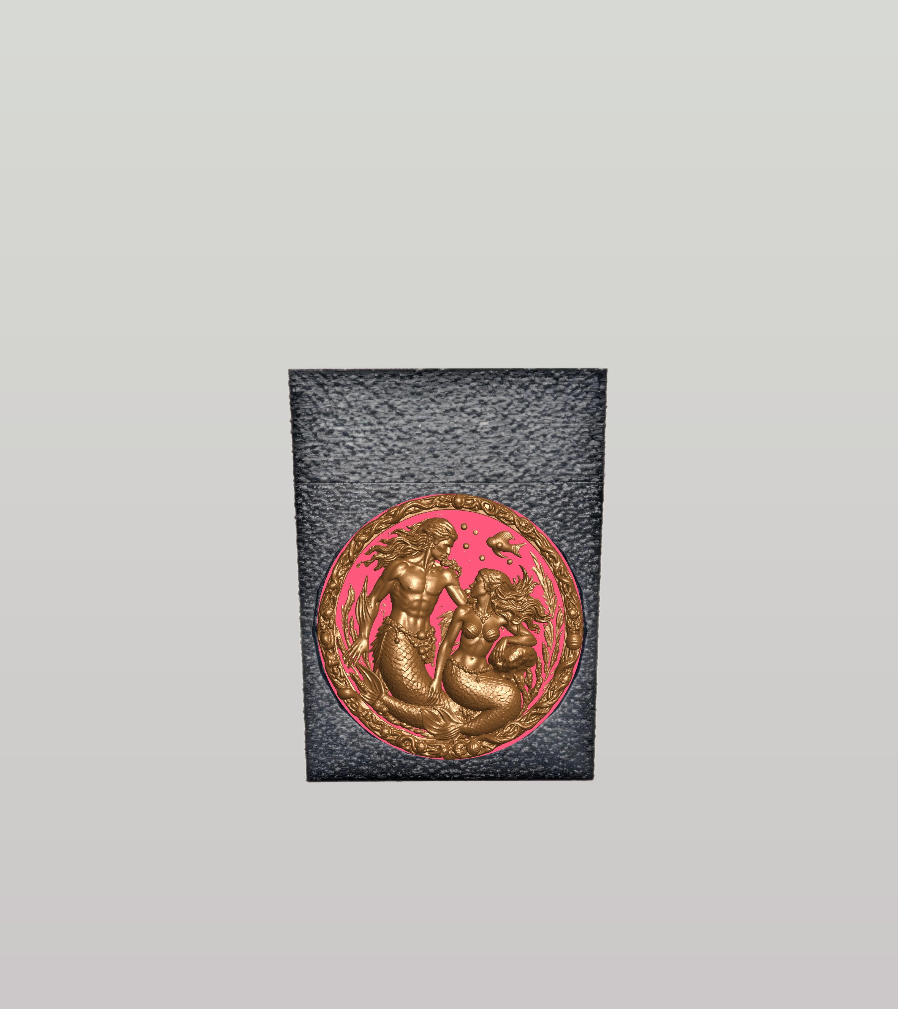 Merfolk Card Box — Black