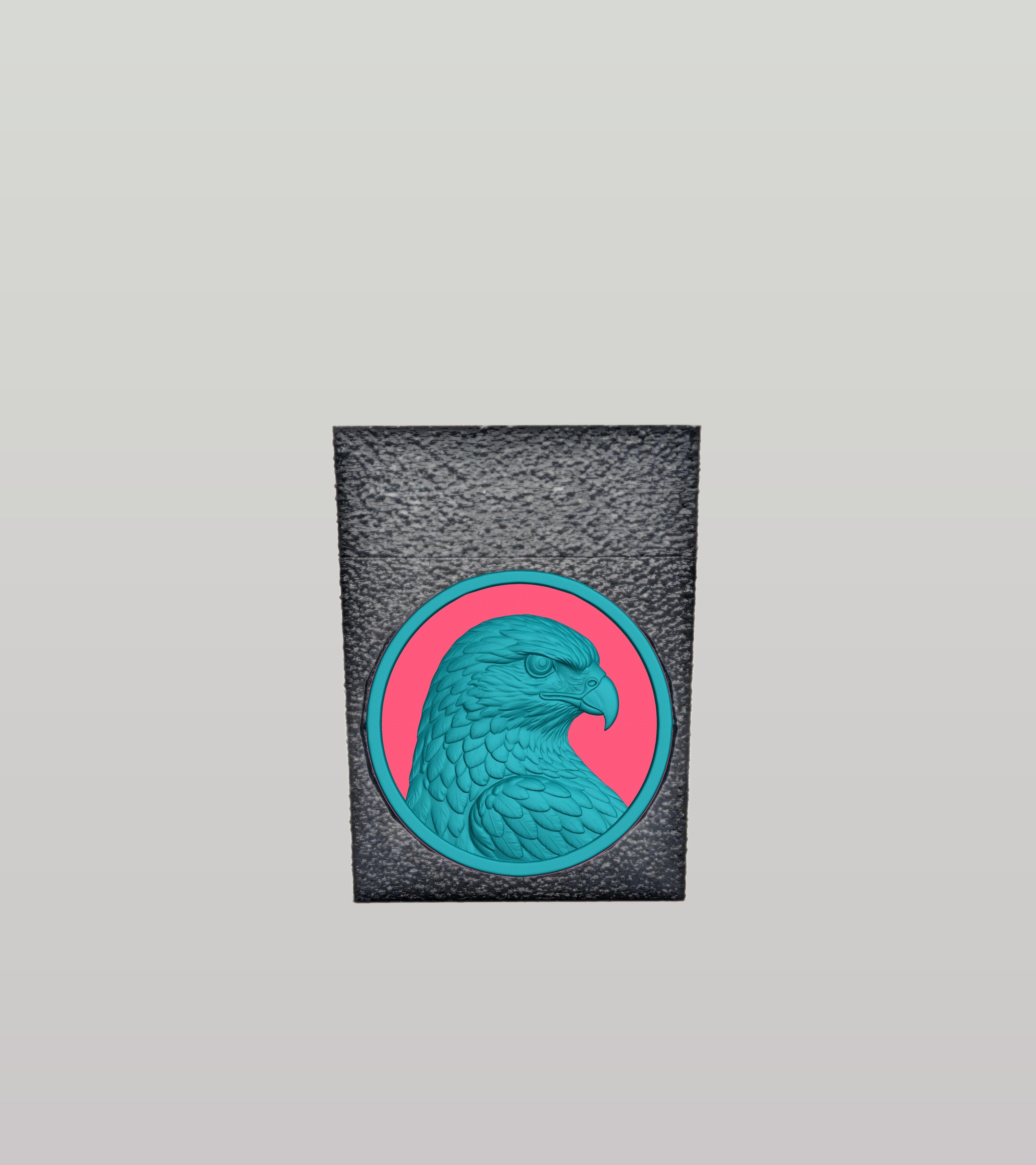 Eagle Card Box — Black