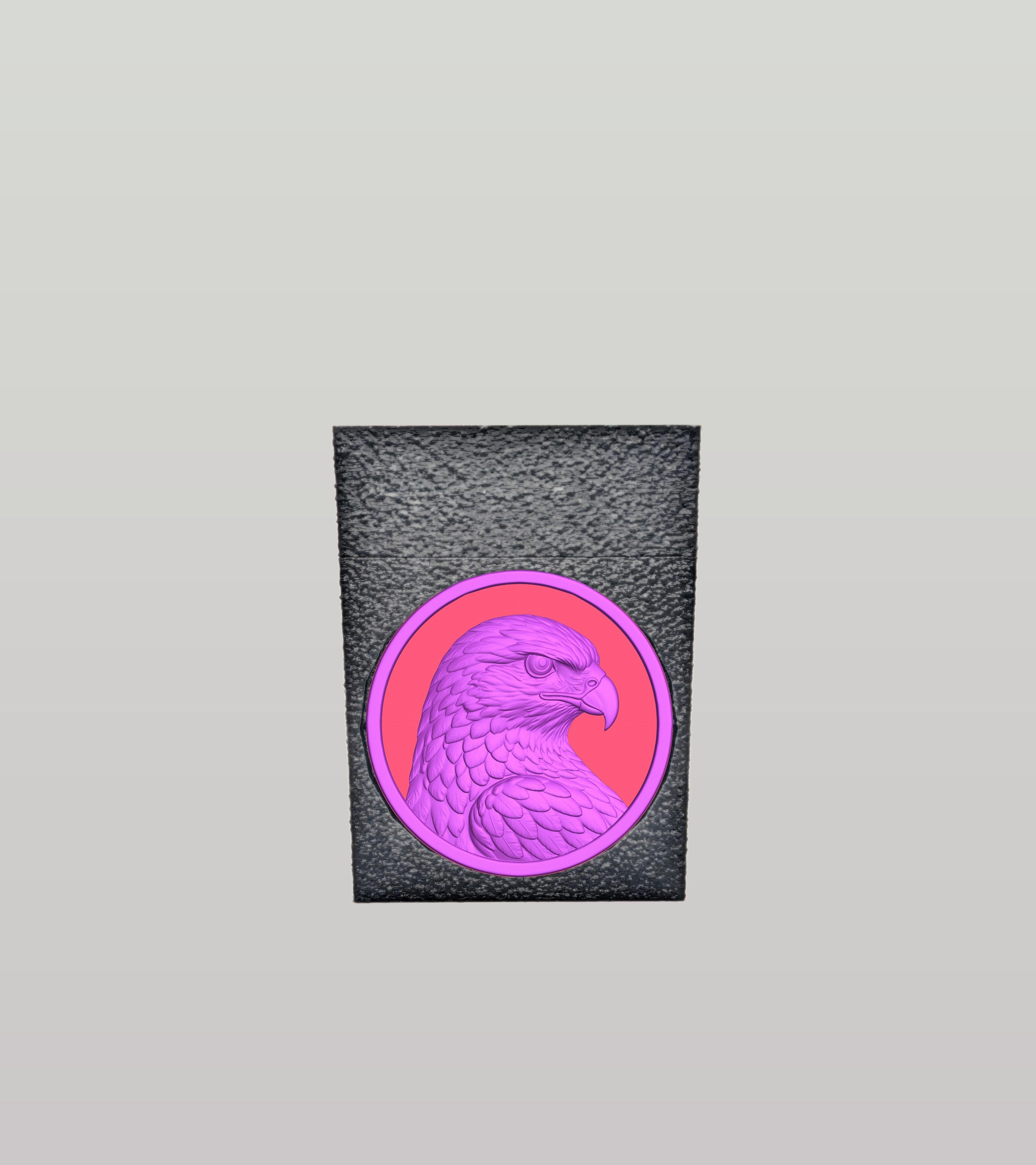 Eagle Card Box — Black